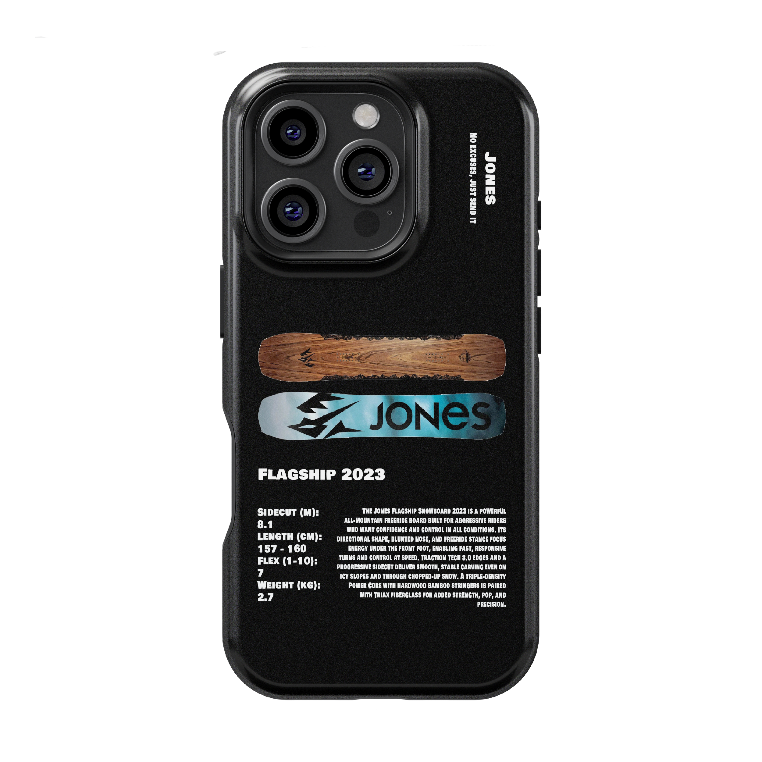 Jones Flagship 2023 Snowboard Phone Case