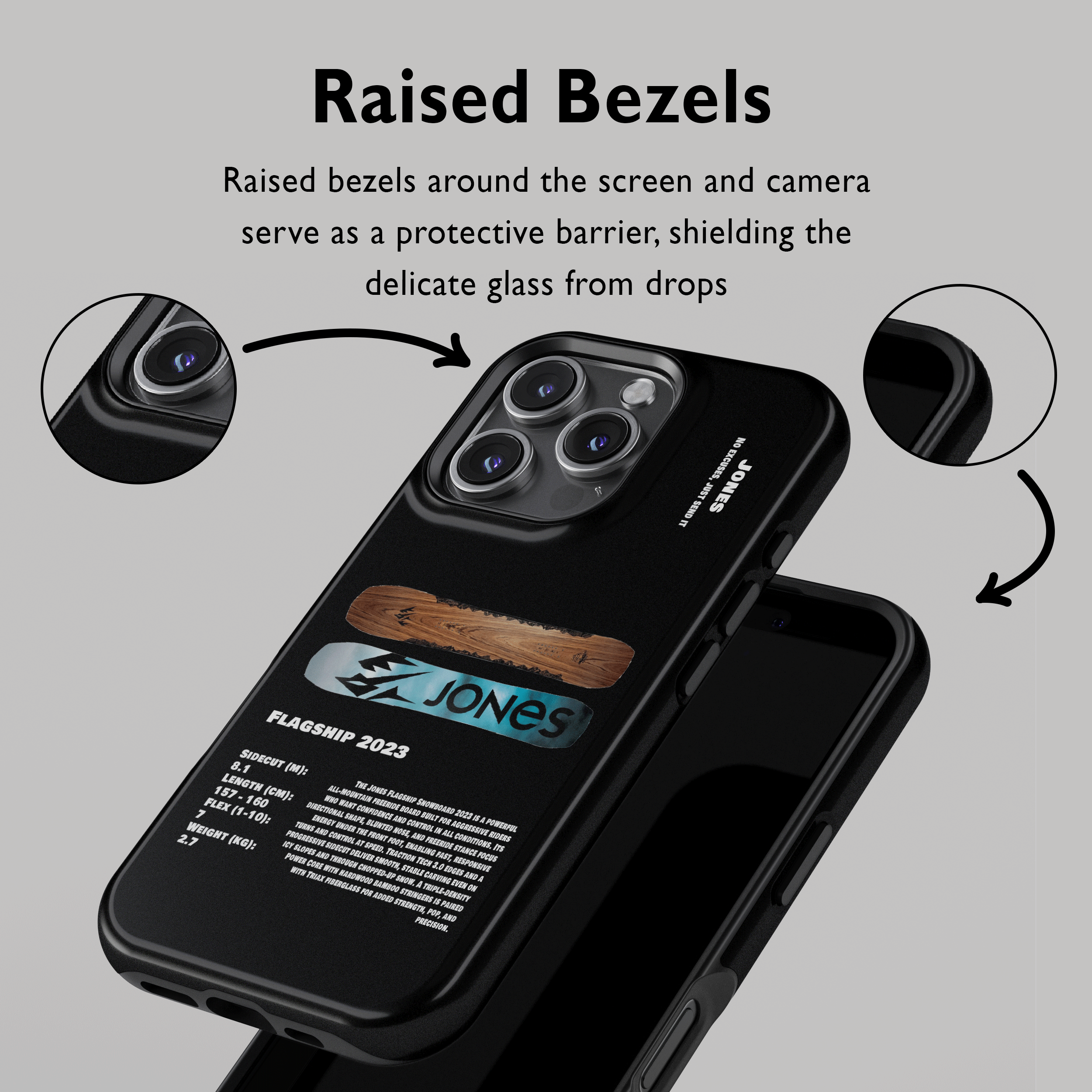 Jones Flagship 2023 Snowboard Phone Case
