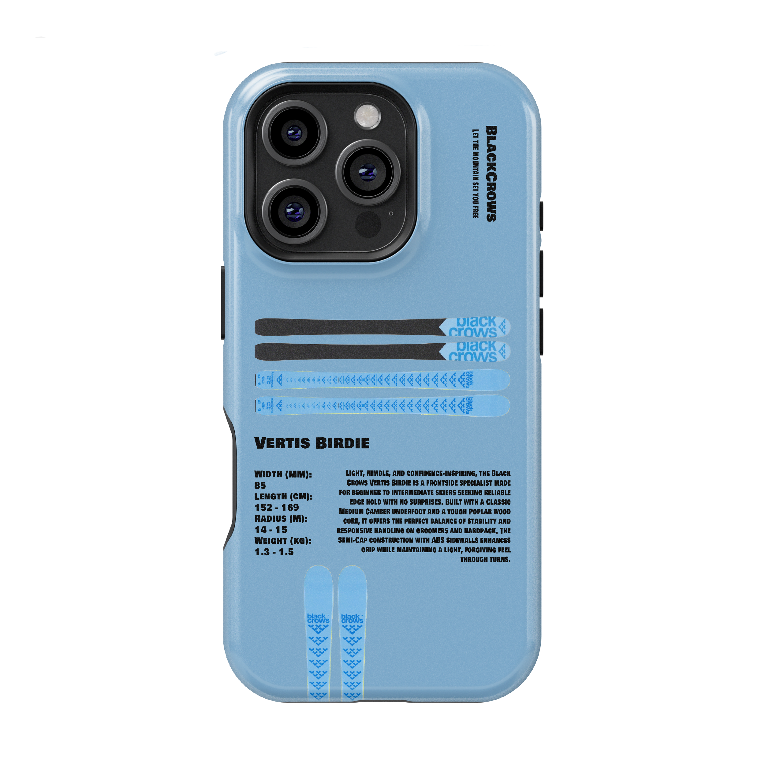 Étui de téléphone BlackCrows Vertis Birdie Ski