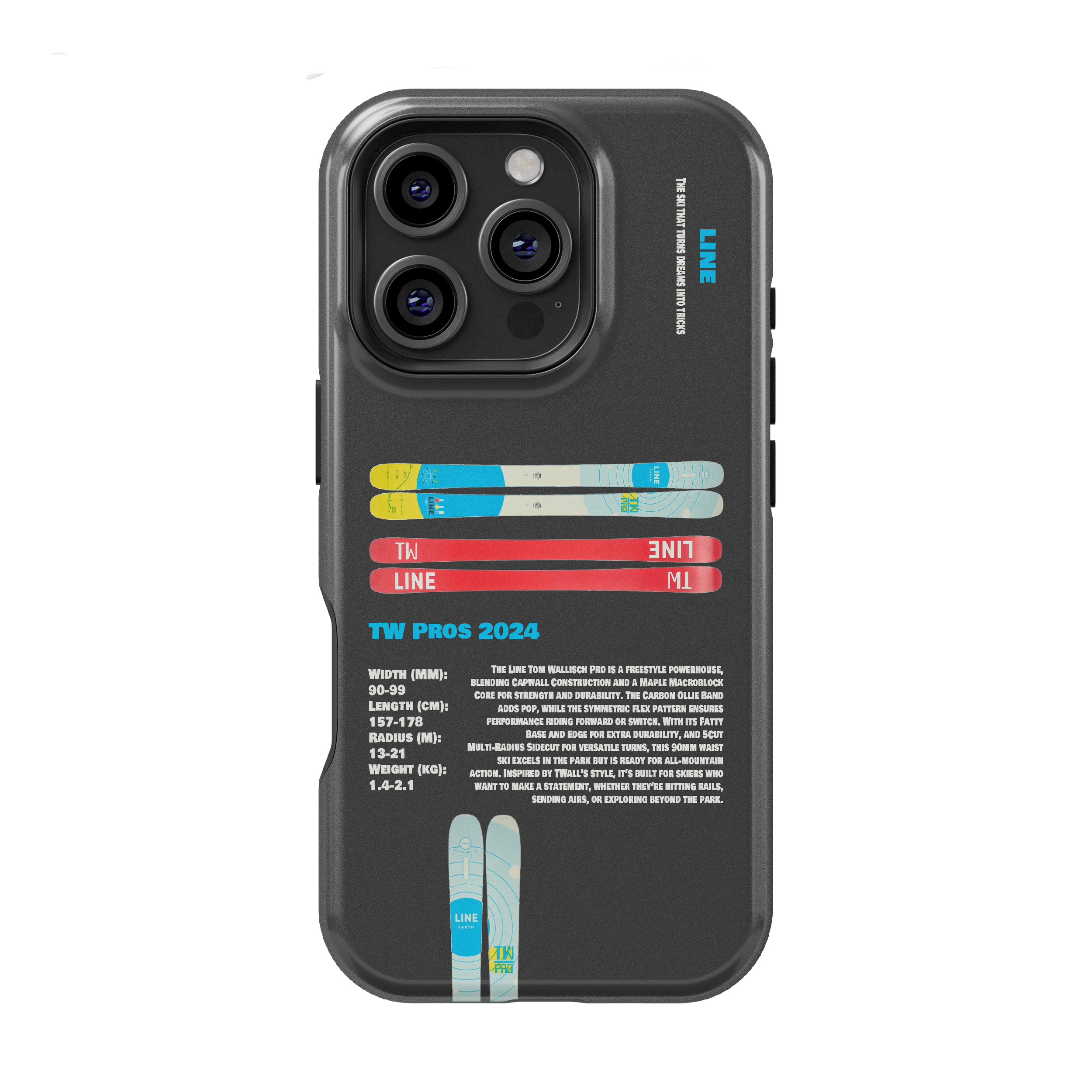 Line TW Pro 2024 Ski Phone Case