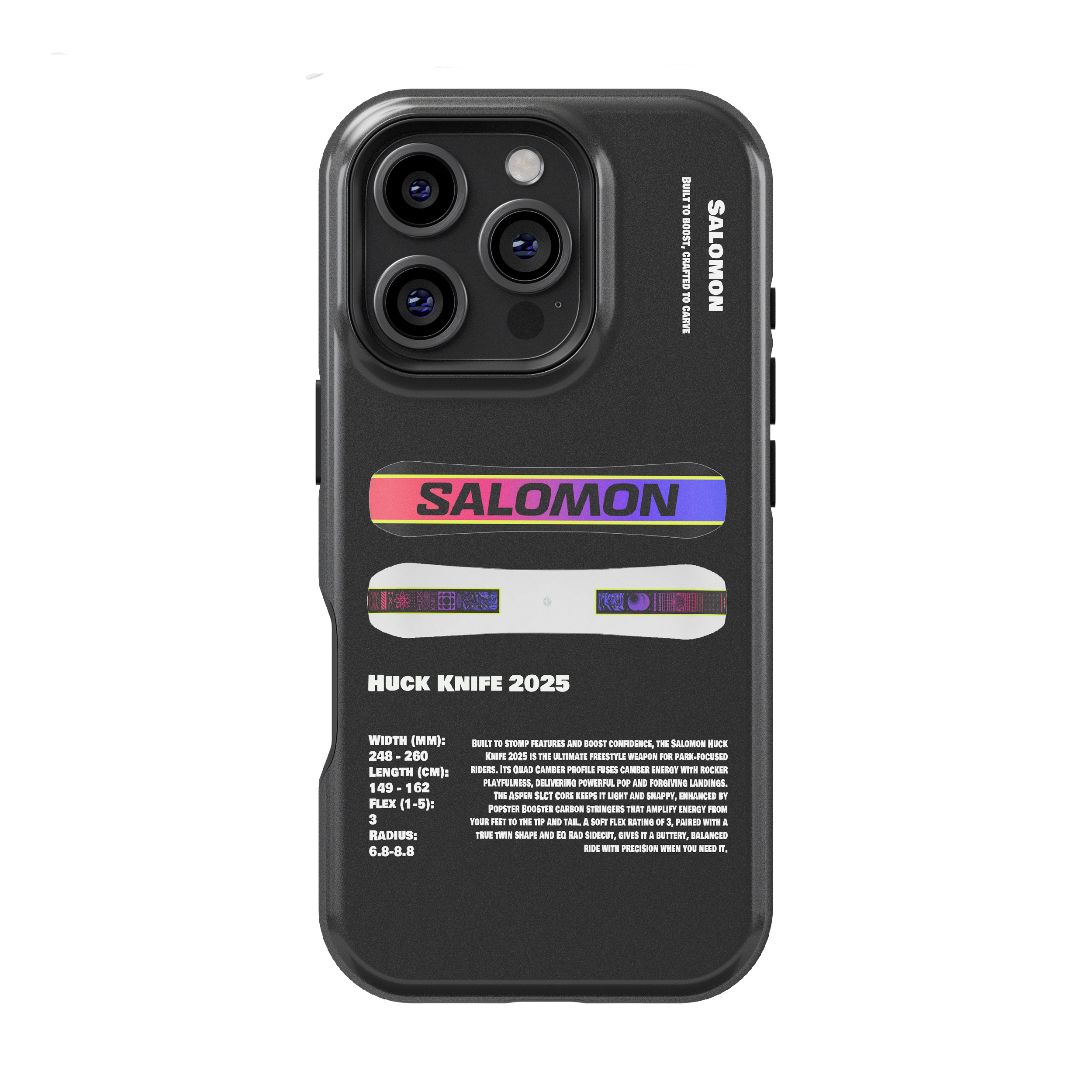 Salomon Huck Knife 2025 Snowboard Phone Case – Skiingcreed