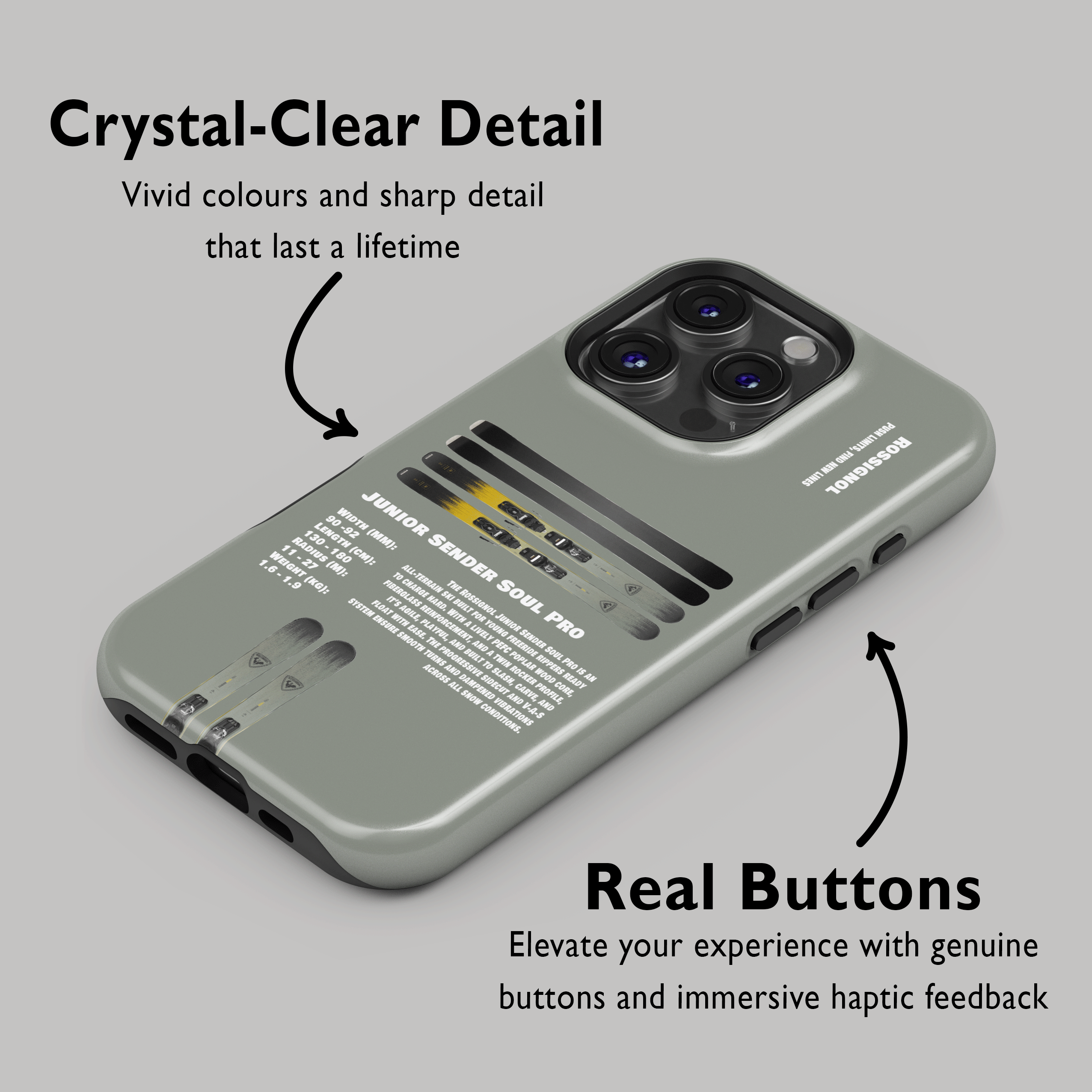 Rossignol Junior Sender Soul Pro Ski Phone Case