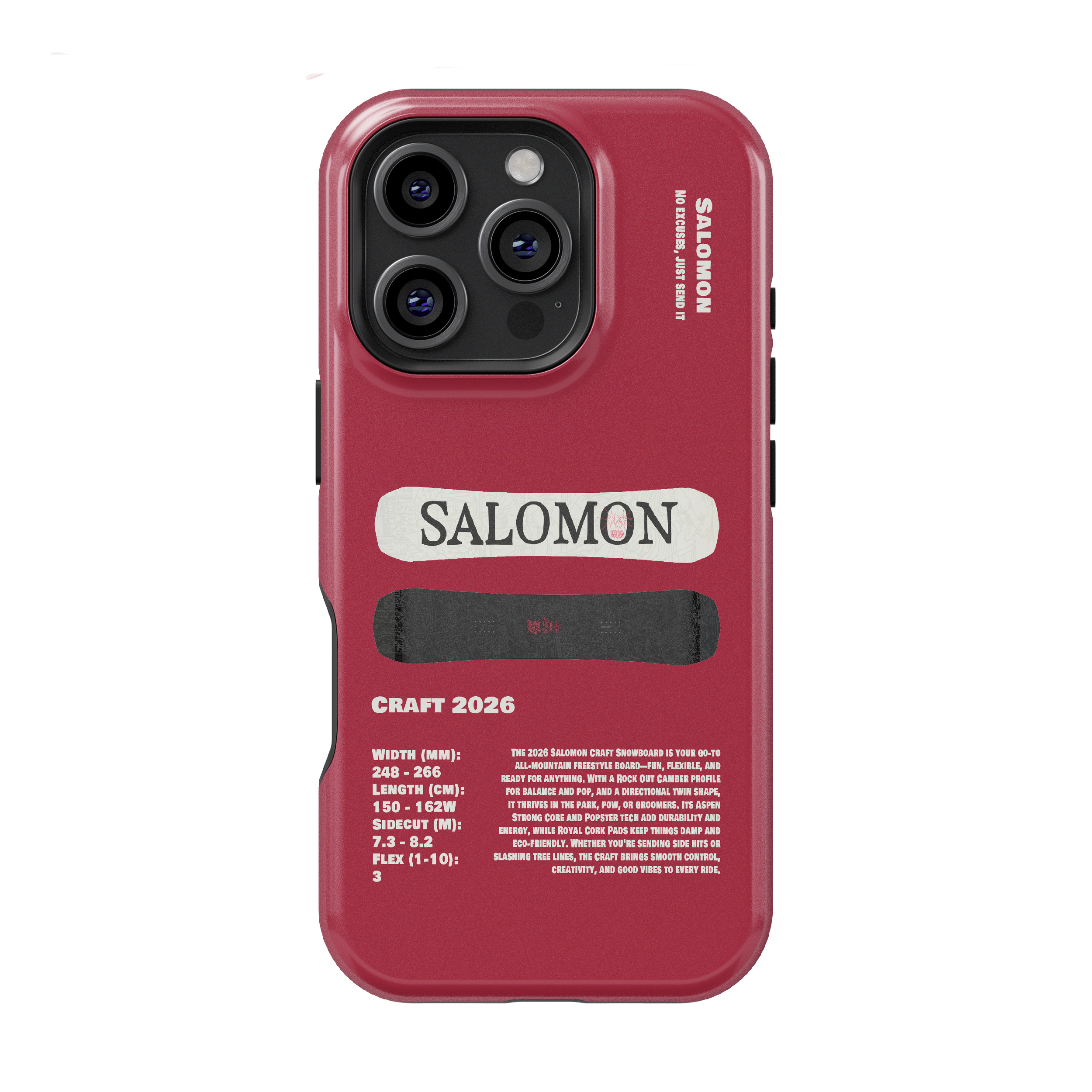 Salomon Abstract 2025 Snowboard-Handyhülle