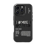 Yes Basic 2025 Snowboard Phone Case