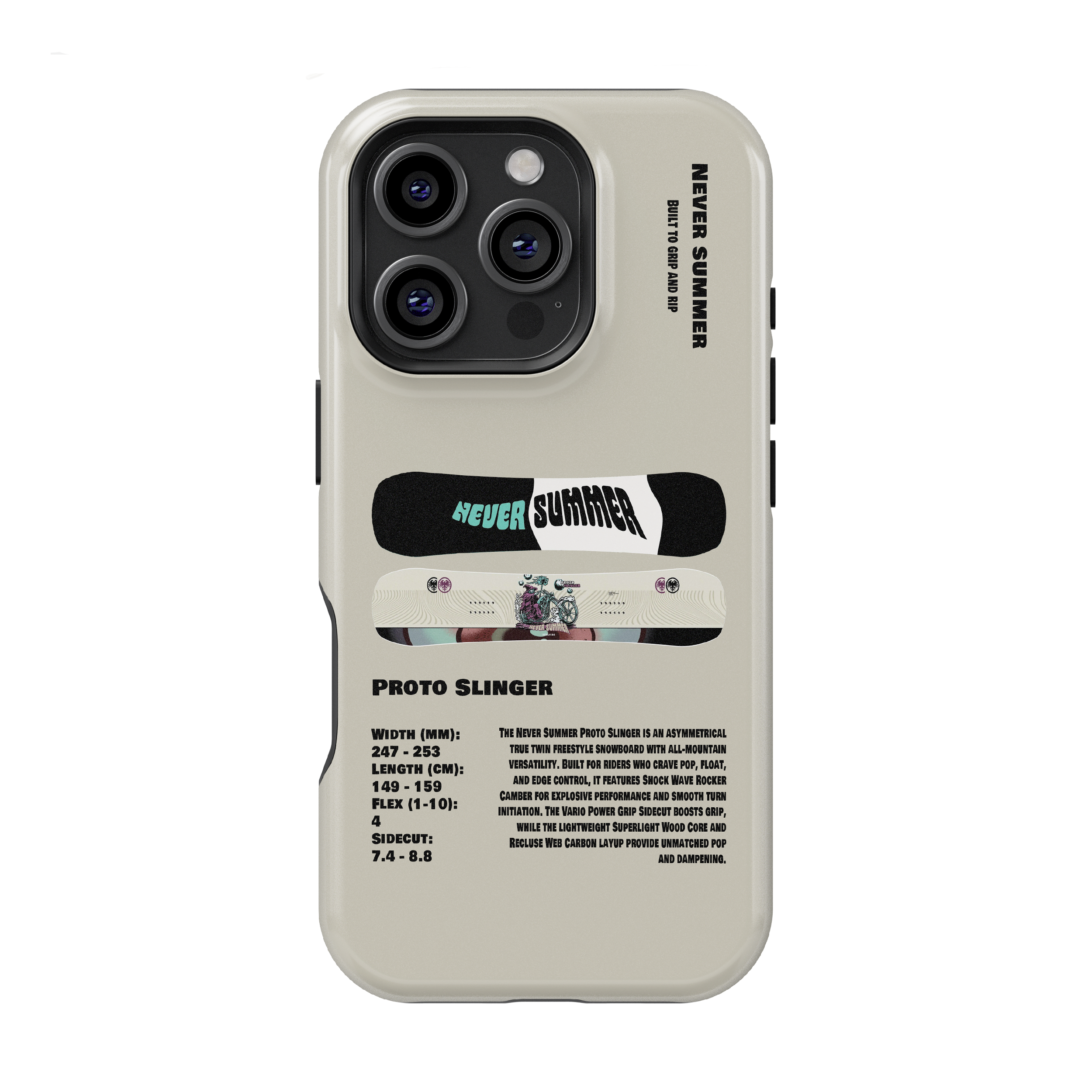Étui de téléphone Capita Mega Death Snowboard