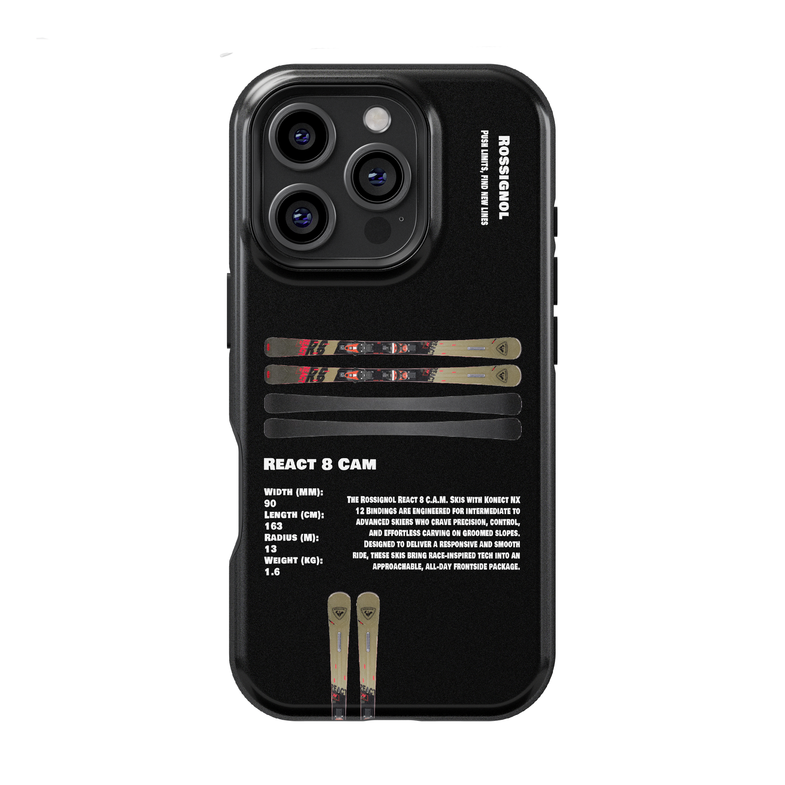 Rossignol React 8 Cam Ski Phone Case