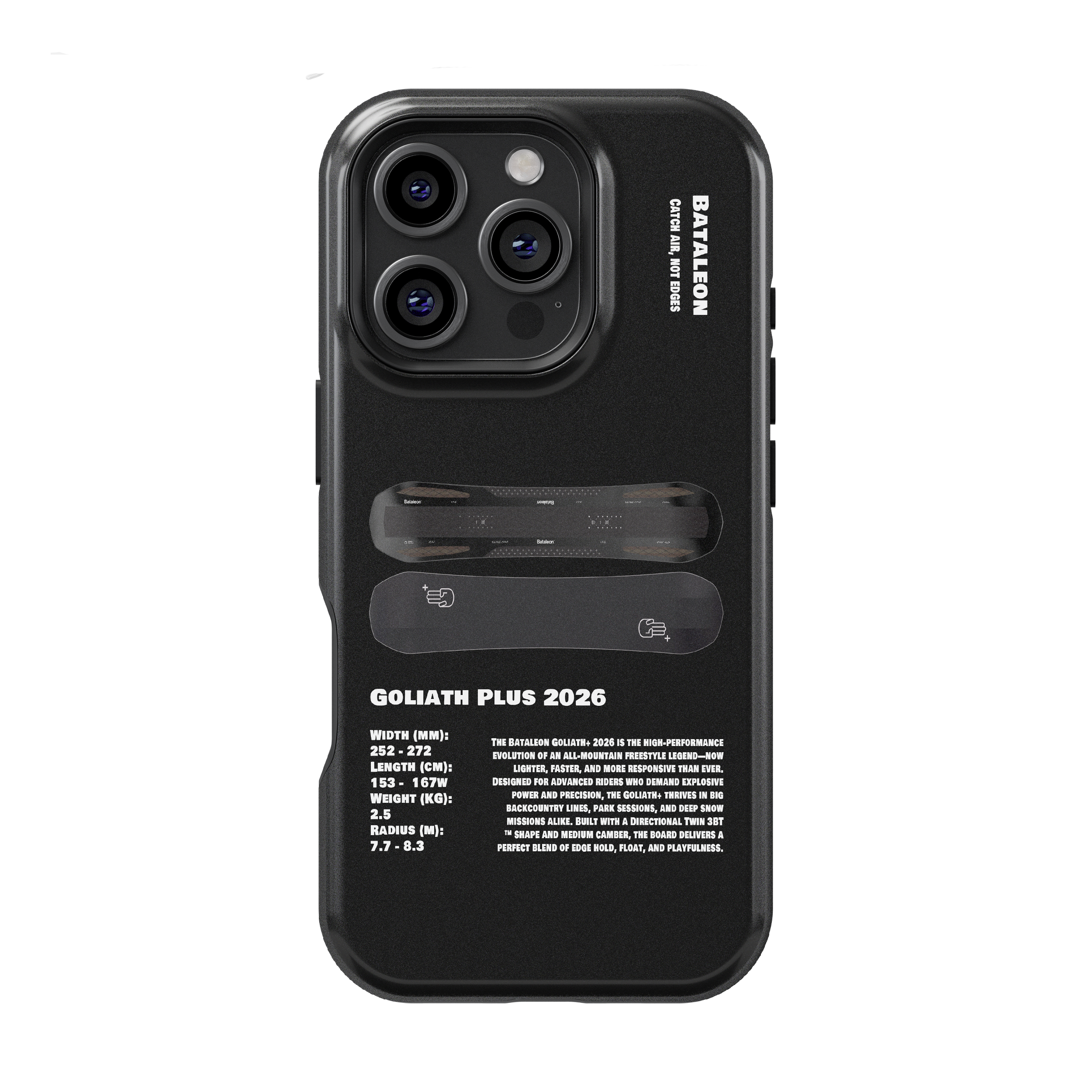 Étui de téléphone Bataleon Evil Twin Plus Snowboard