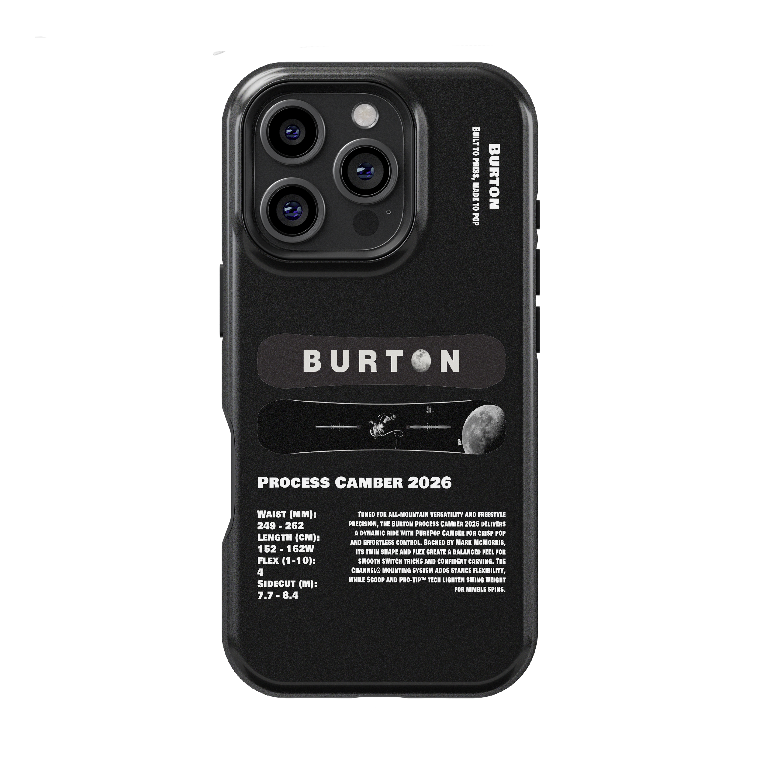 Burton Process Camber 2026 Snowboard Handyhülle