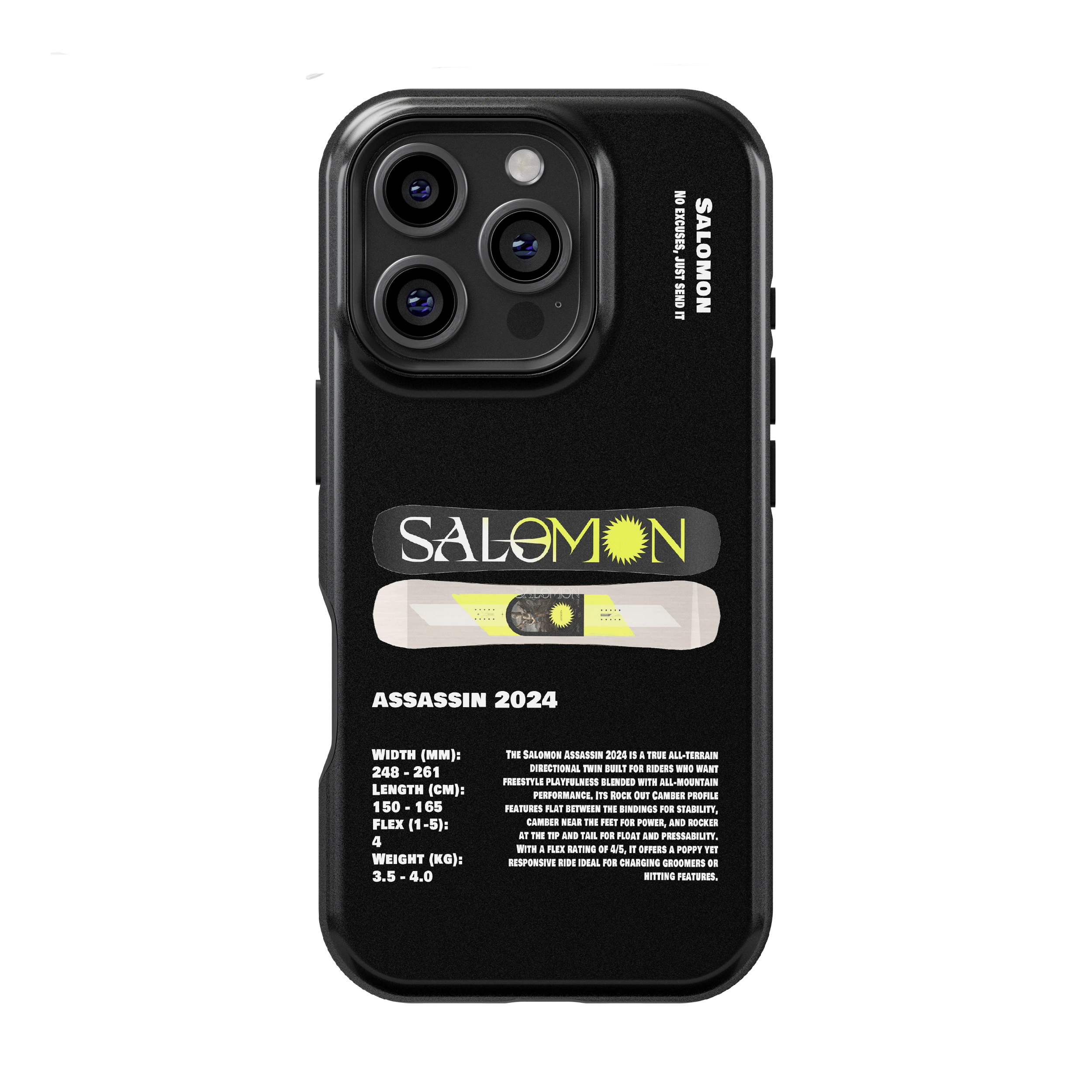 Salomon Assassin 2024 Snowboard Phone Case