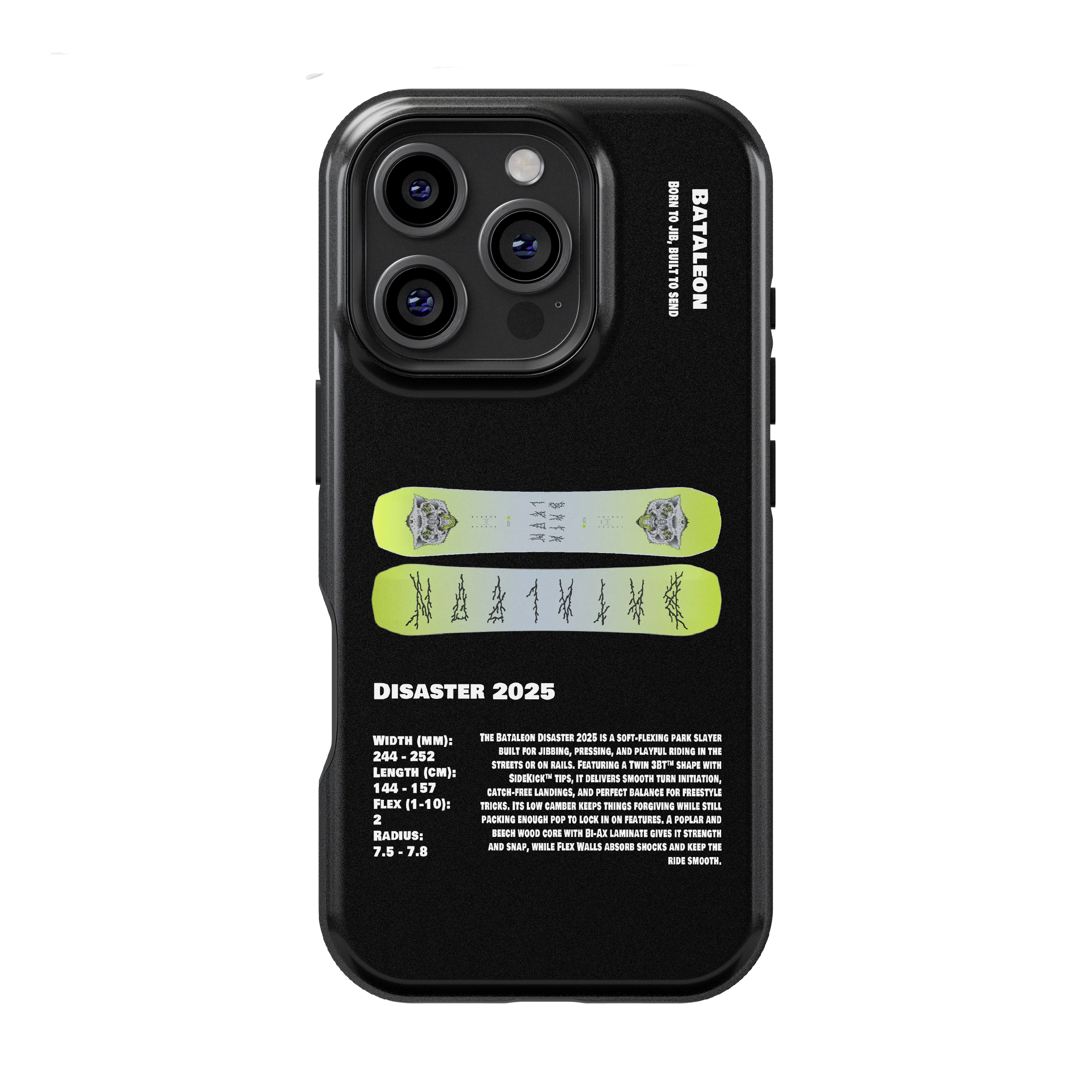 Étui de téléphone Bataleon Evil Twin Plus Snowboard