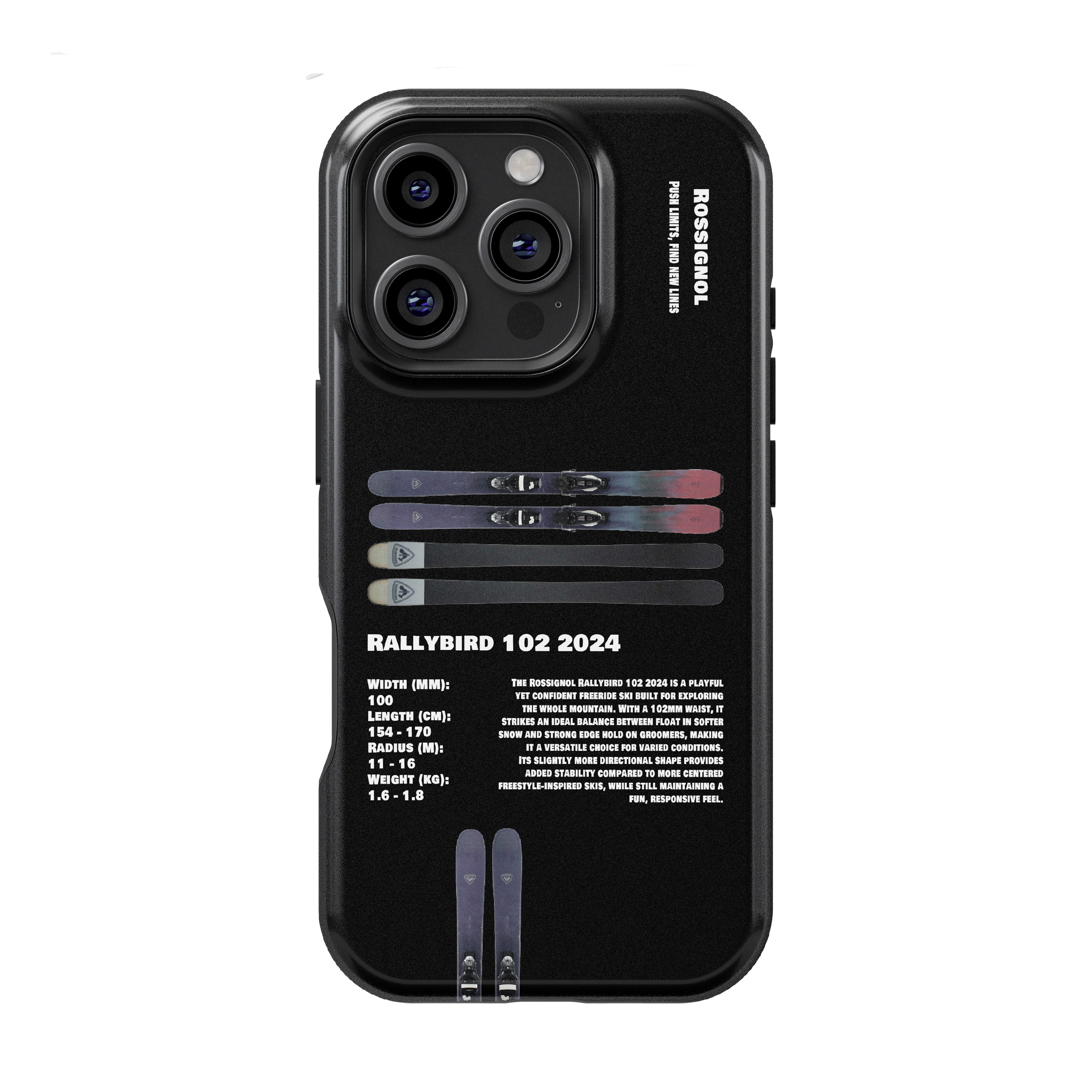 Rossignol Rallybird 102 2024 Ski Phone Case