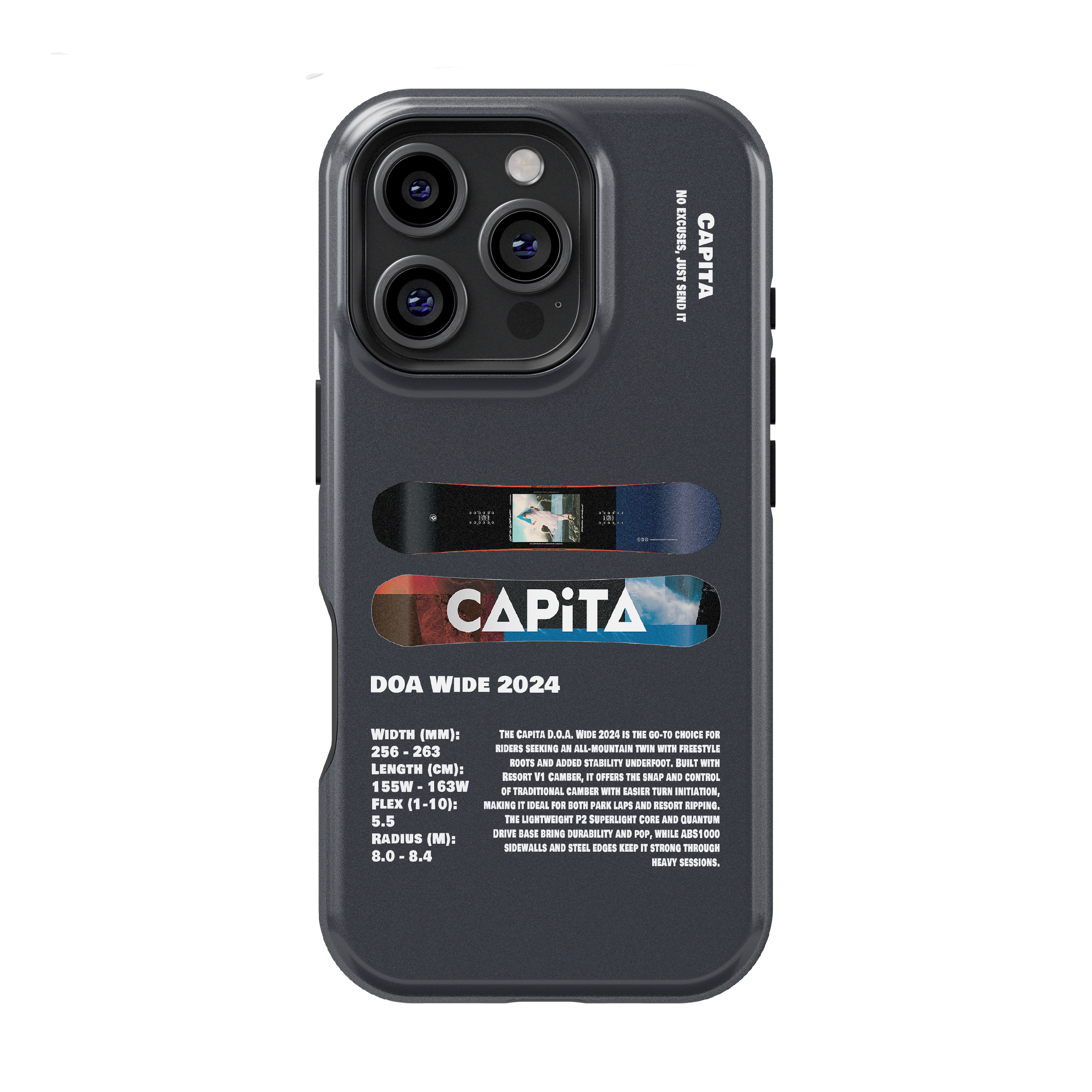Capita Mega Death Snowboard Handyhülle