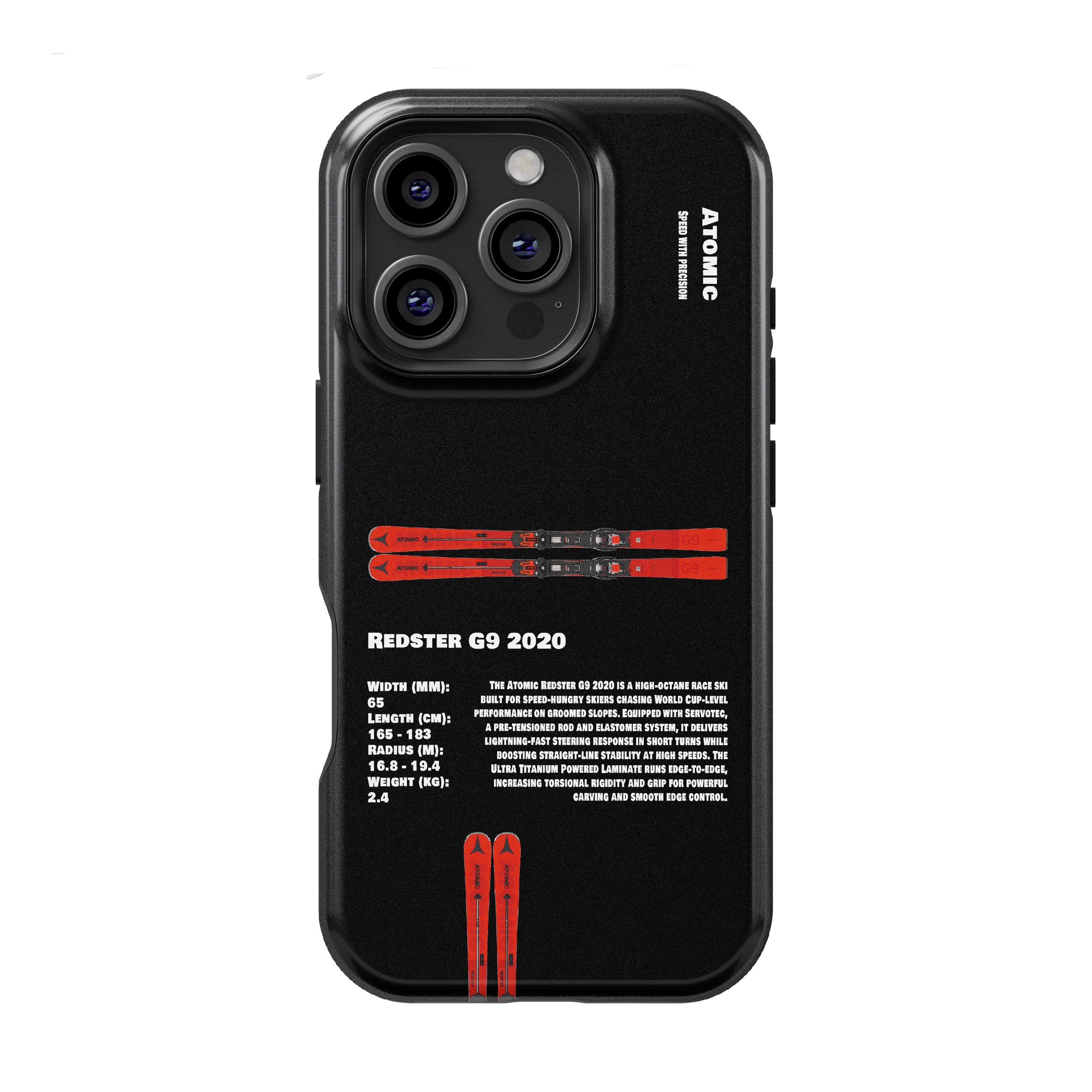 Atomic Redster G9 2020 Ski Phone Case