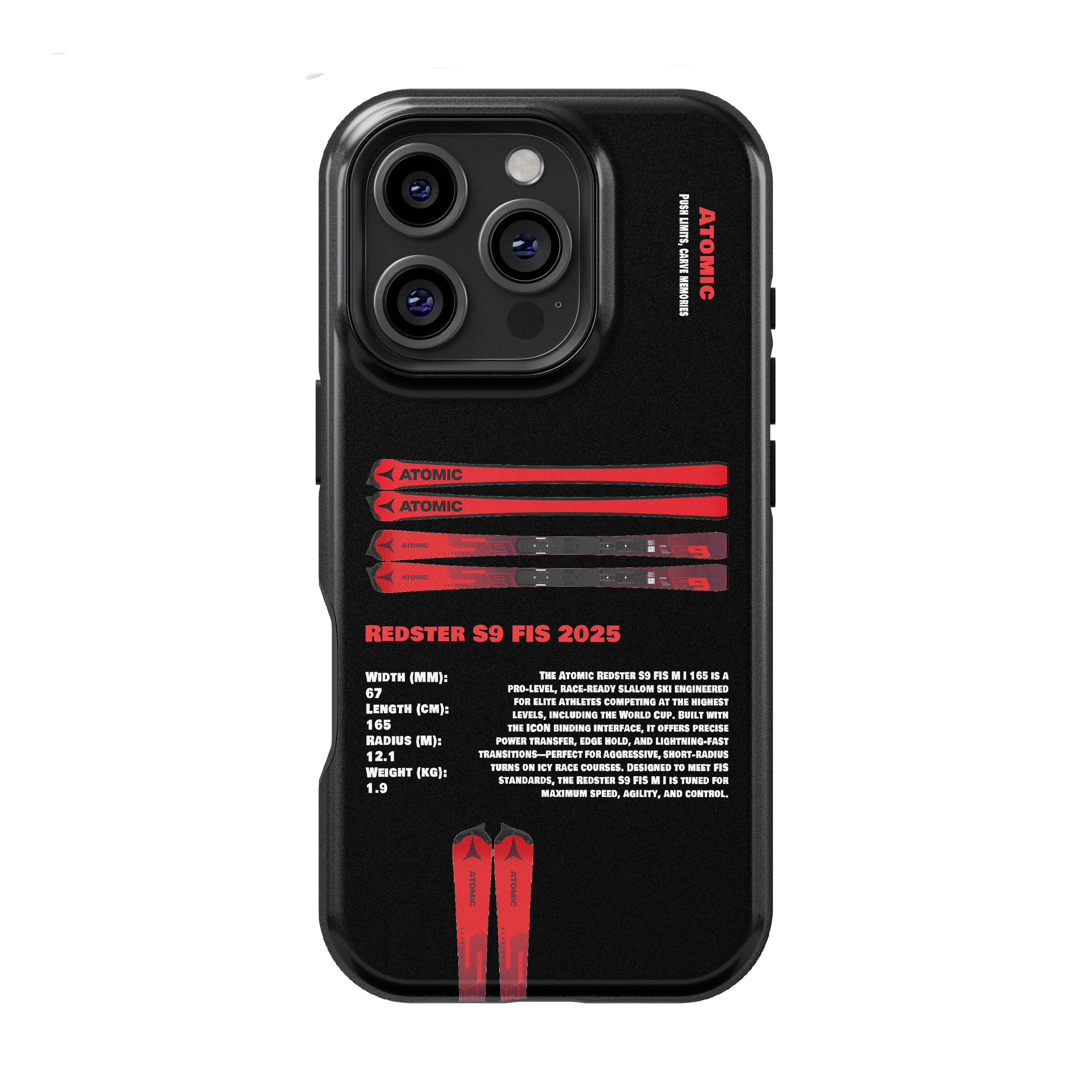 Atomic Redster S9 FIS 2025 Ski Phone Case