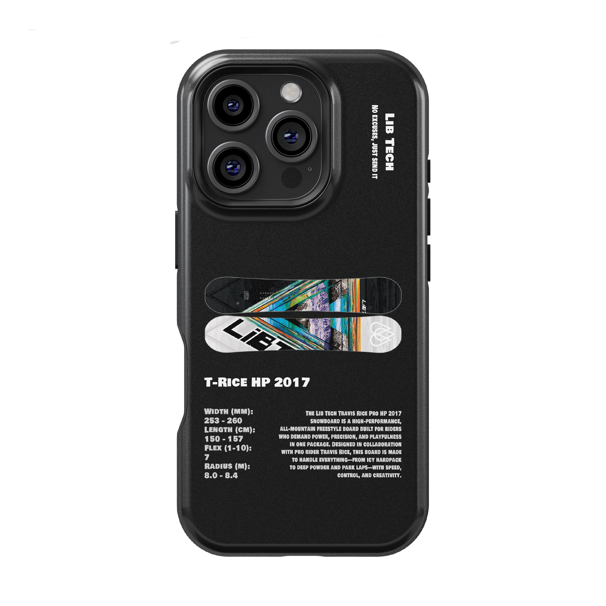 Lib Tech TRice HP 2017 Snowboard Phone Case