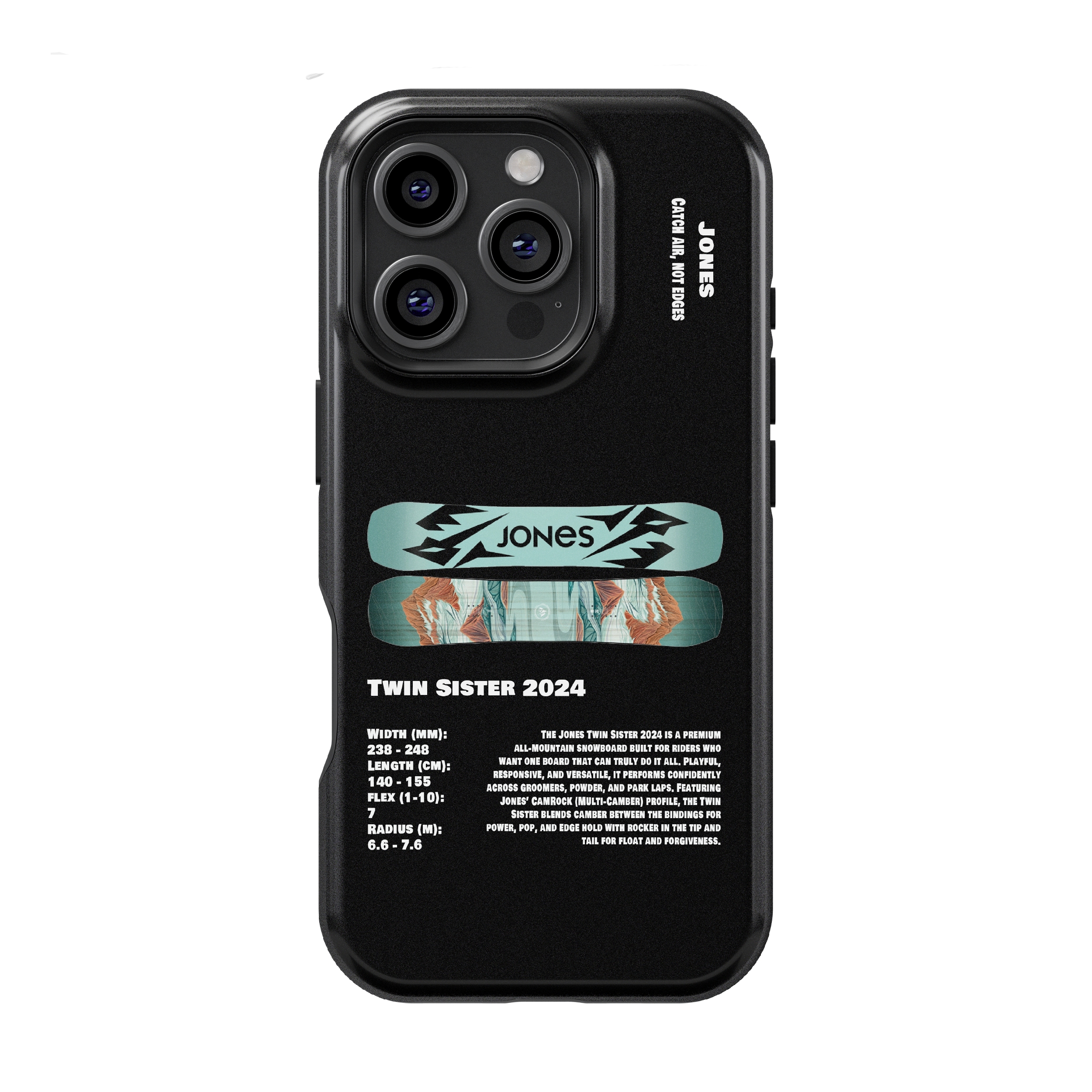 Jones Twin Sister 2024 Snowboard Phone Case