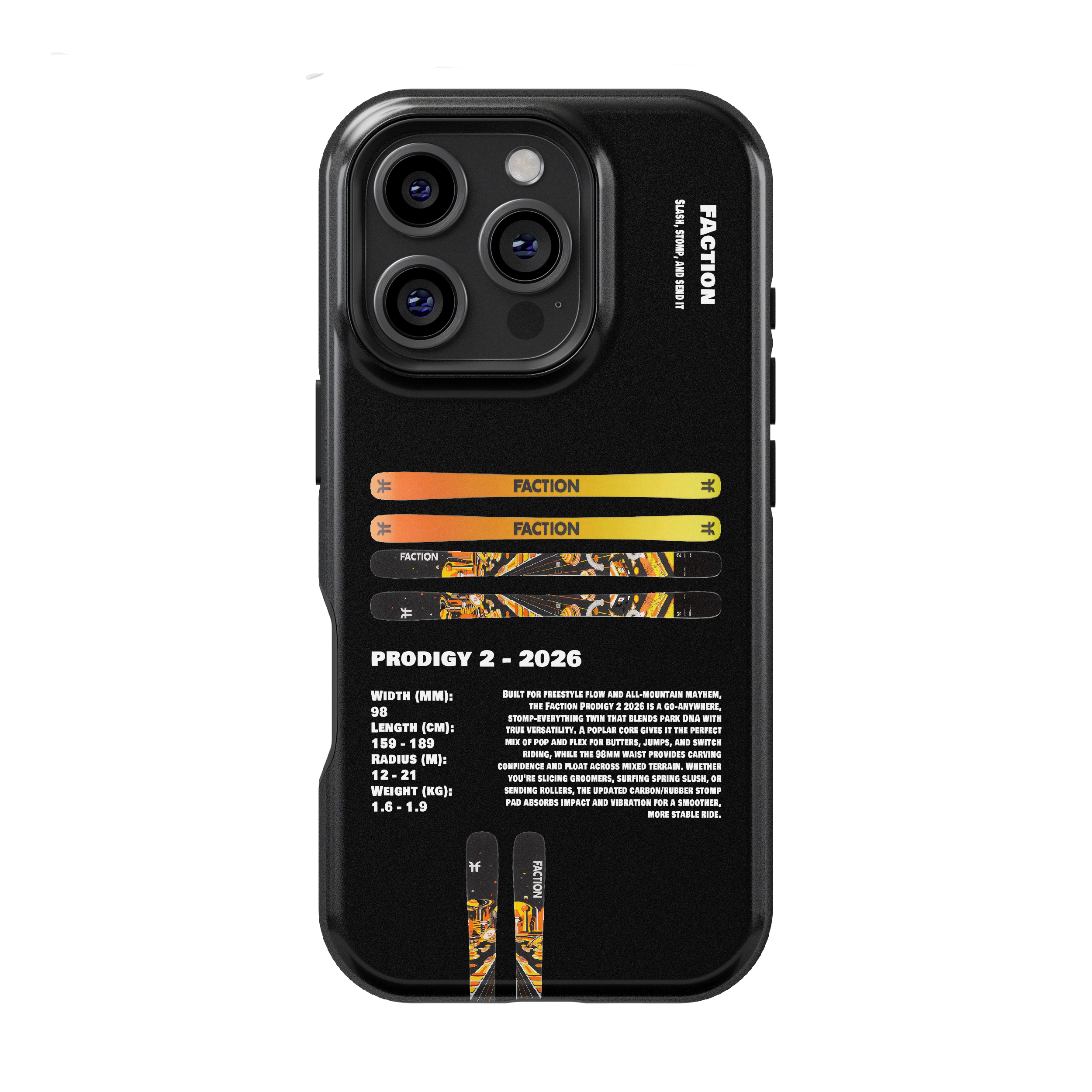 Faction prodigy 2 2026 Ski Phone Case