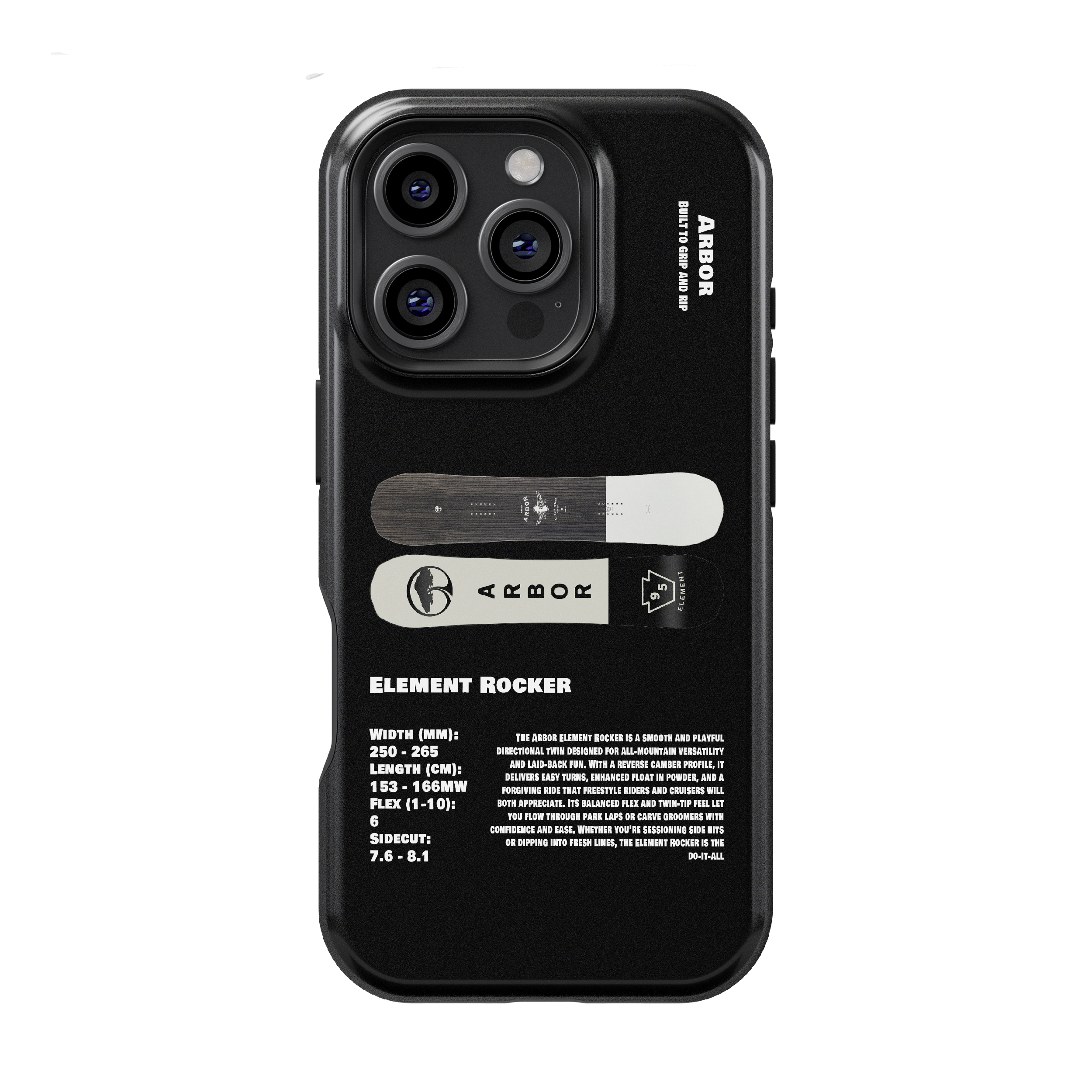 Étui de téléphone Capita Mega Death Snowboard