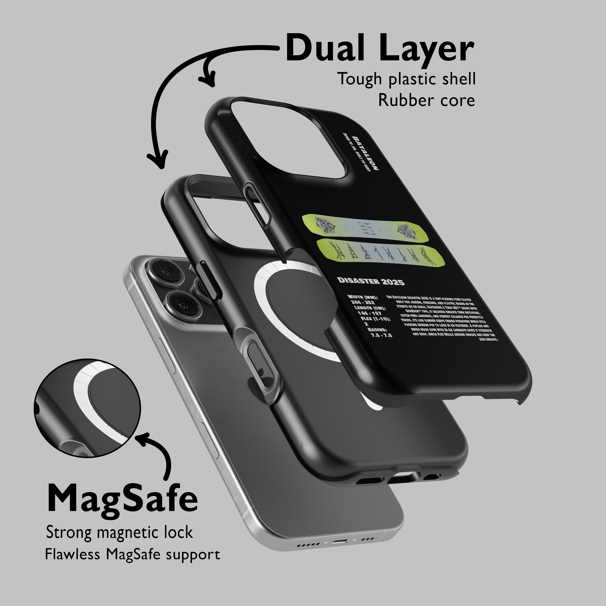 Étui de téléphone Bataleon Evil Twin Plus Snowboard