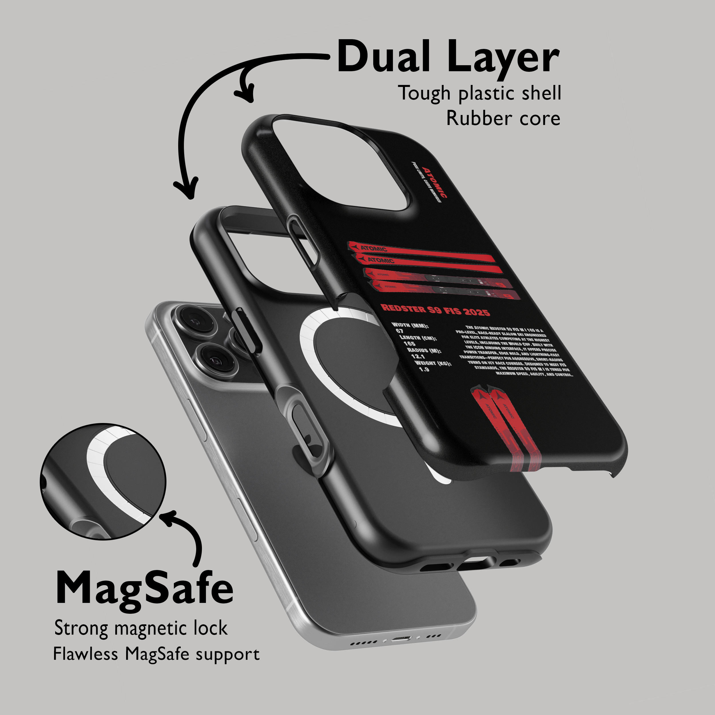 Atomic Redster S9 FIS 2025 Ski Phone Case
