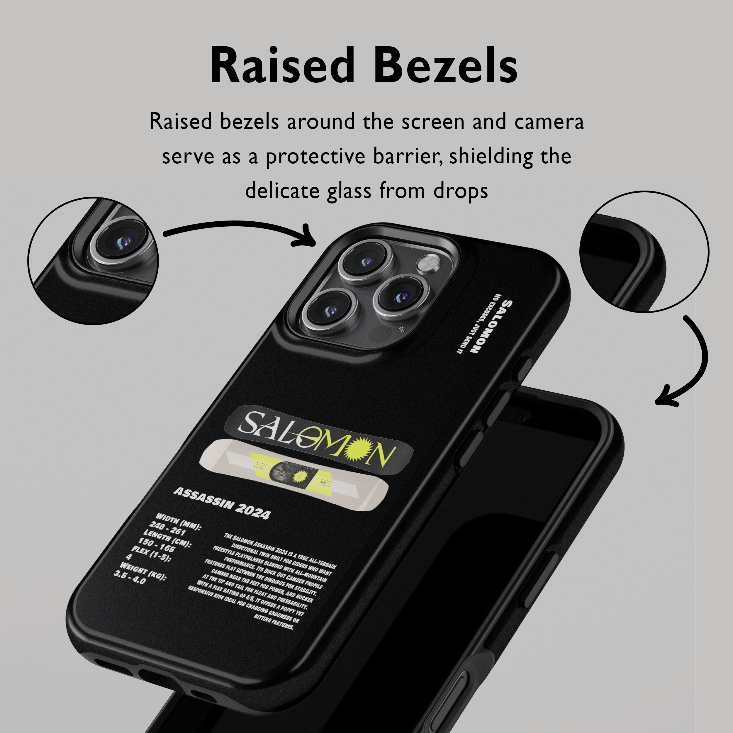 Salomon Assassin 2024 Snowboard Phone Case