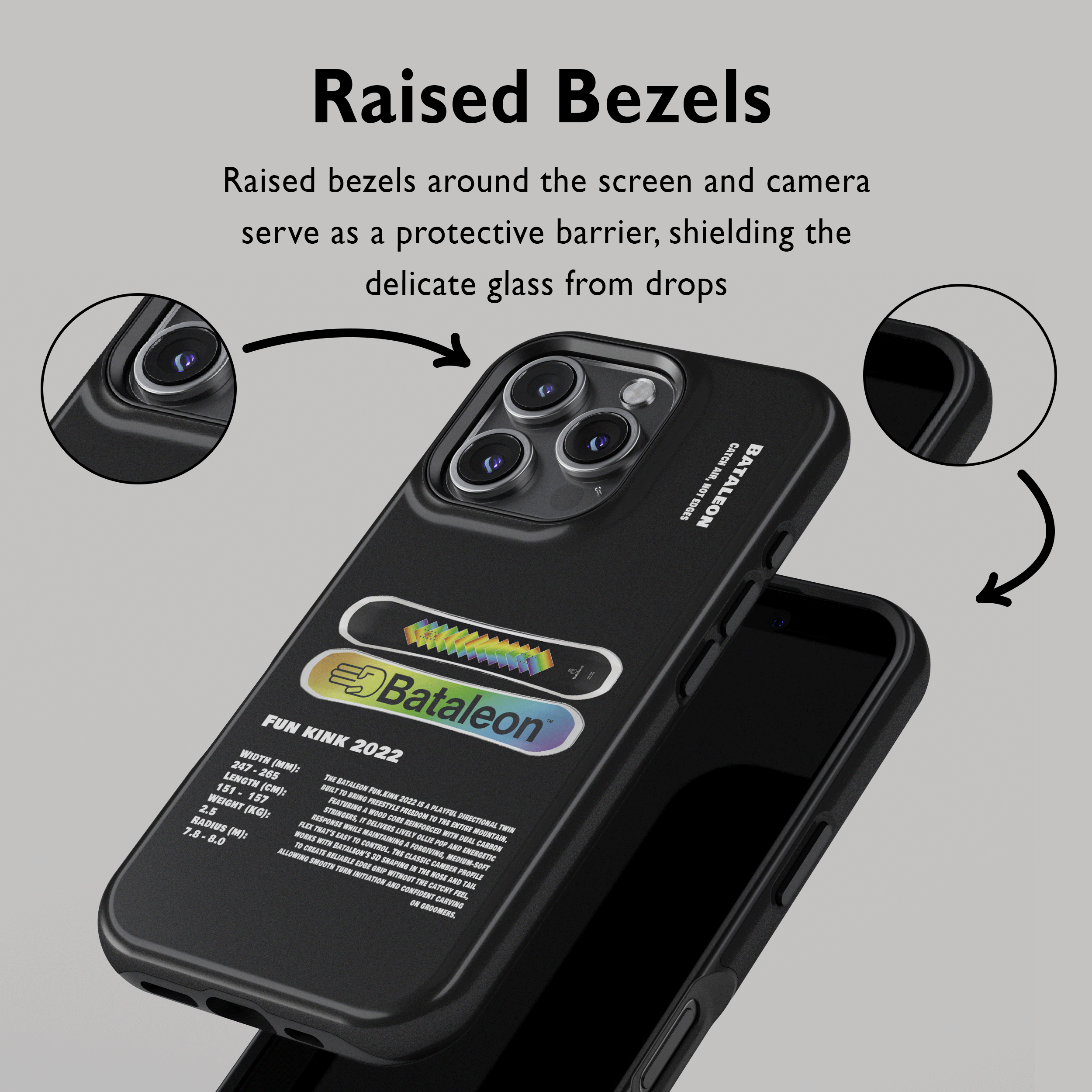 Bataleon Fun Kink 2022 Snowboard Phone Case