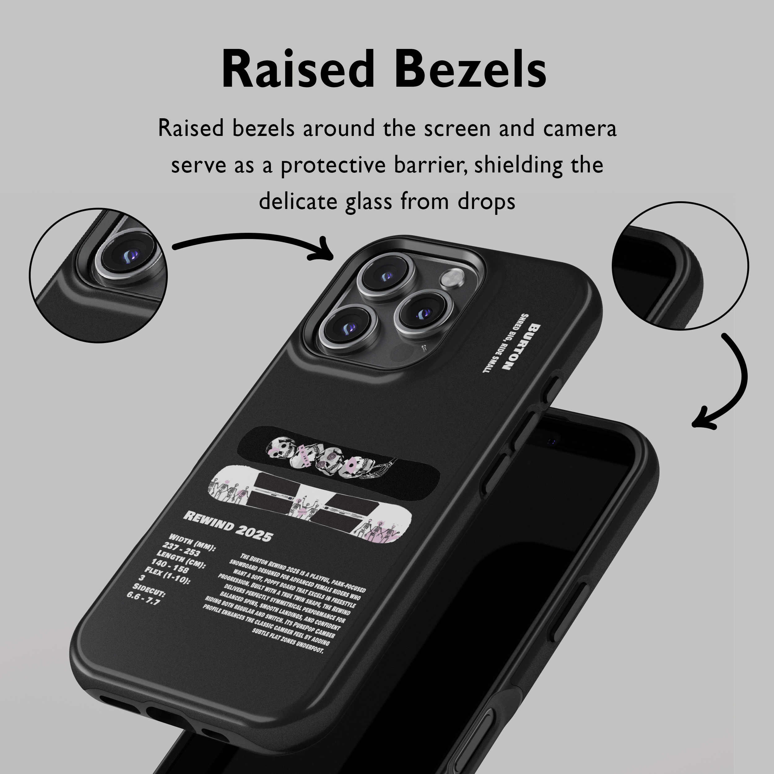 Burton Rewind 2025 Snowboard Phone Case