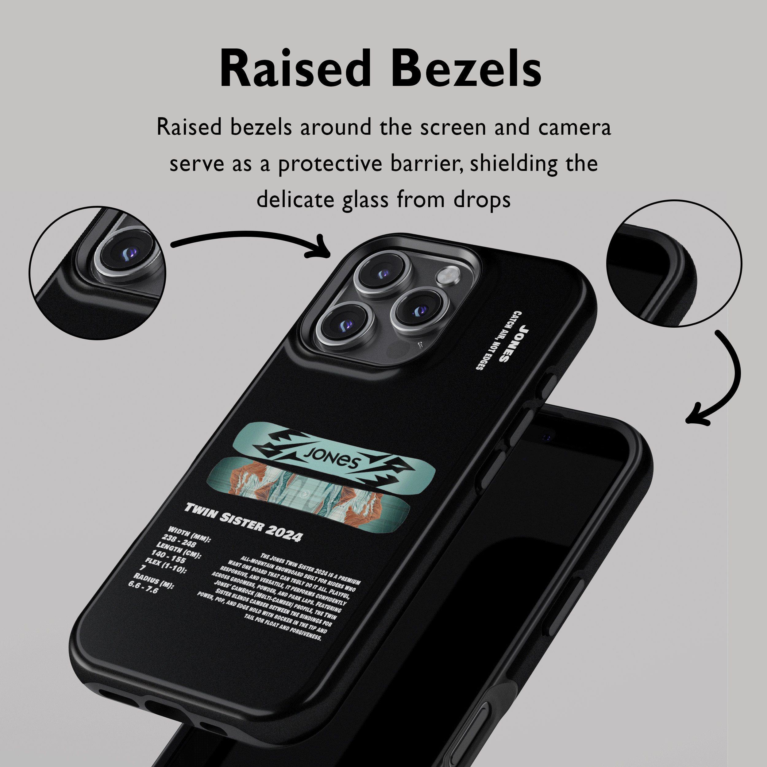 Jones Twin Sister 2024 Snowboard Phone Case