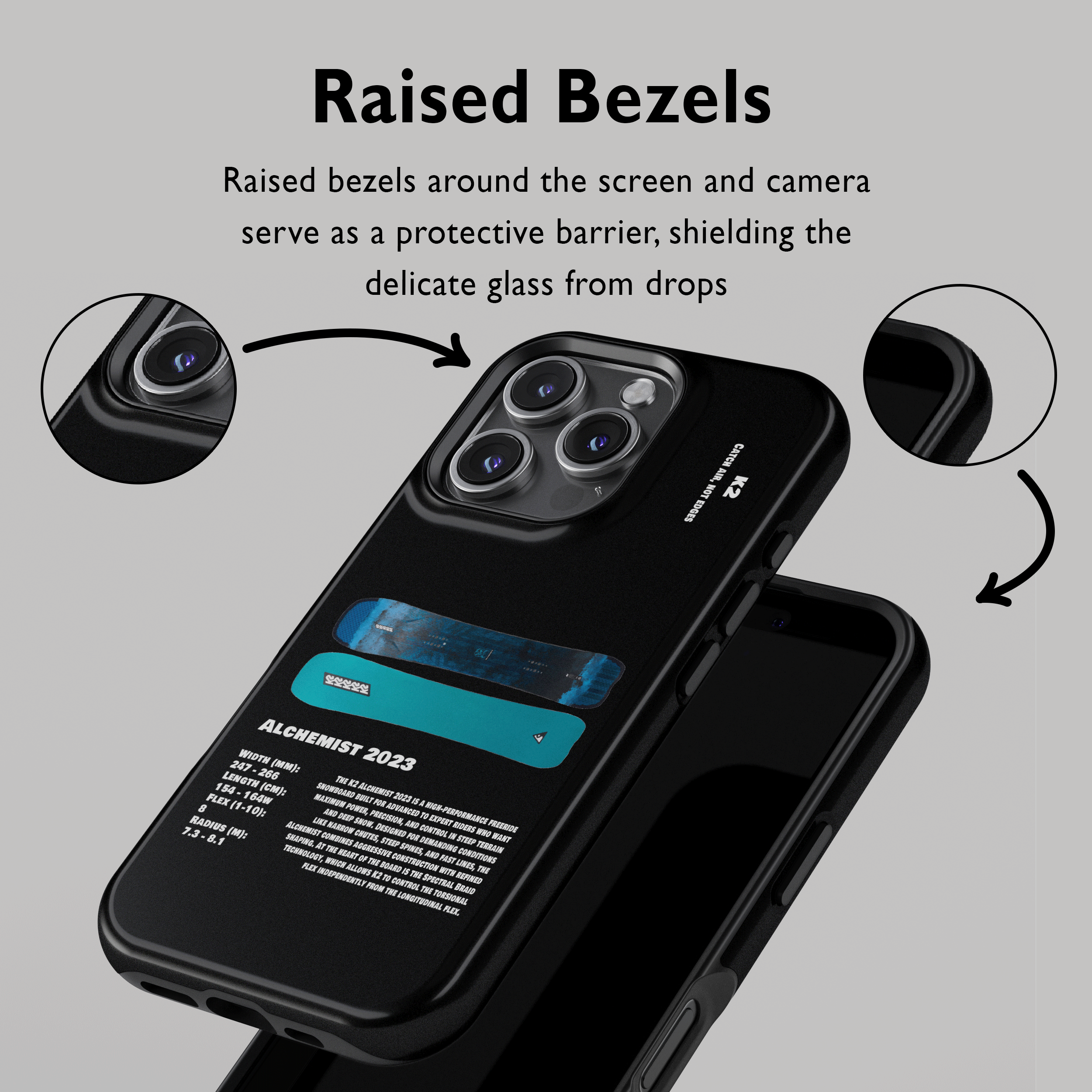 K2 Alchemist 2023 Snowboard Phone Case