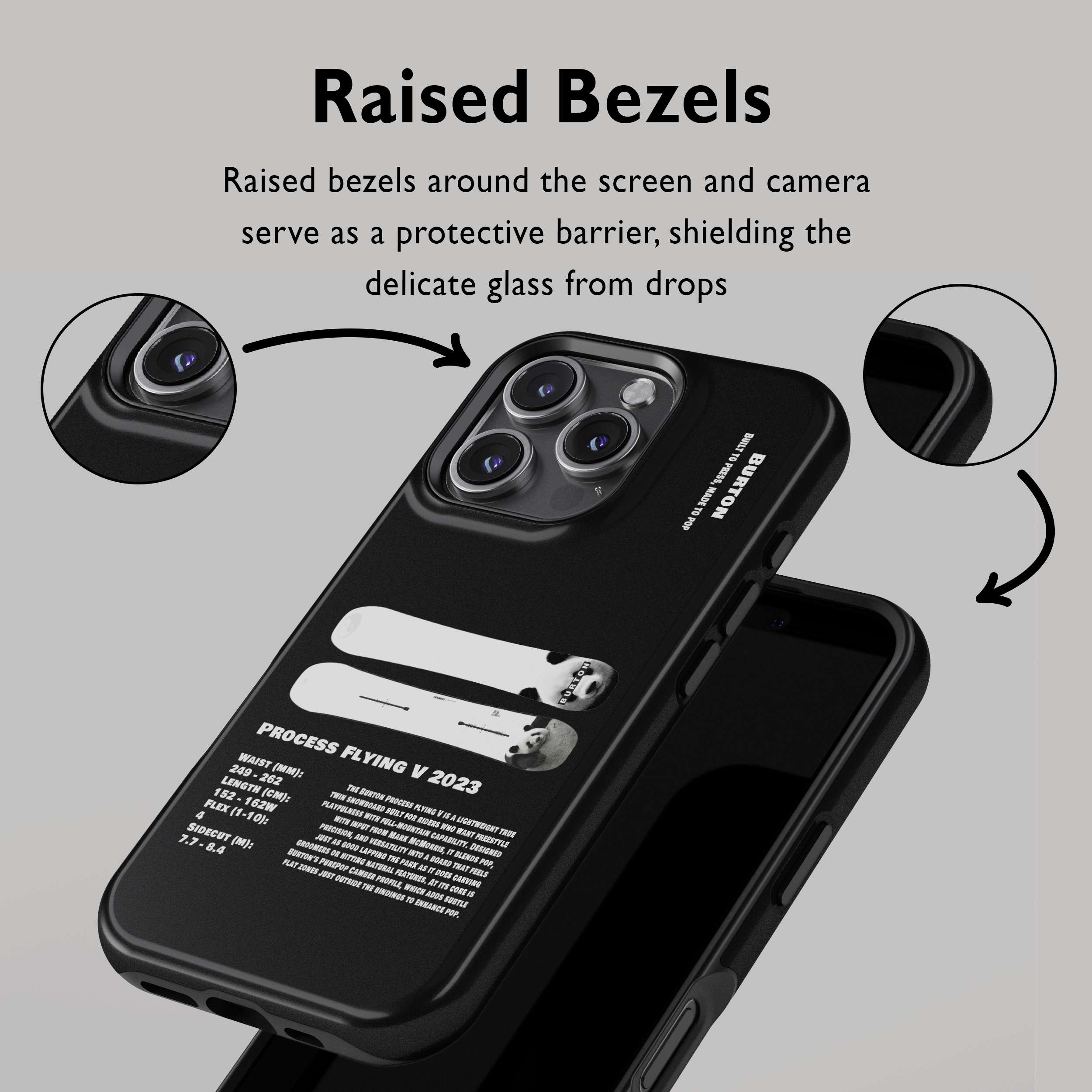 Burton Process Camber 2023 Snowboard Phone Case