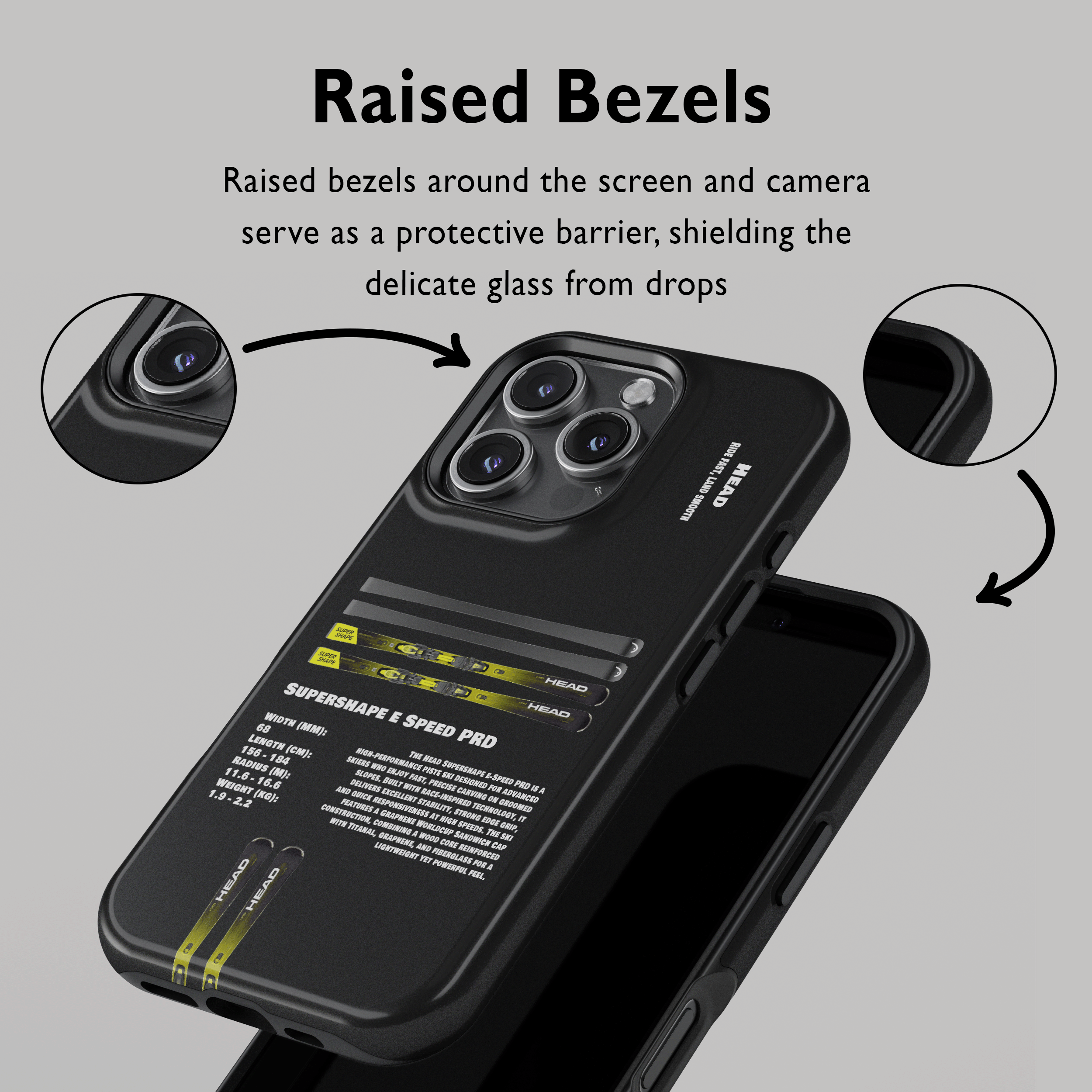 Head Supershape e Speed PRD Ski Phone Case