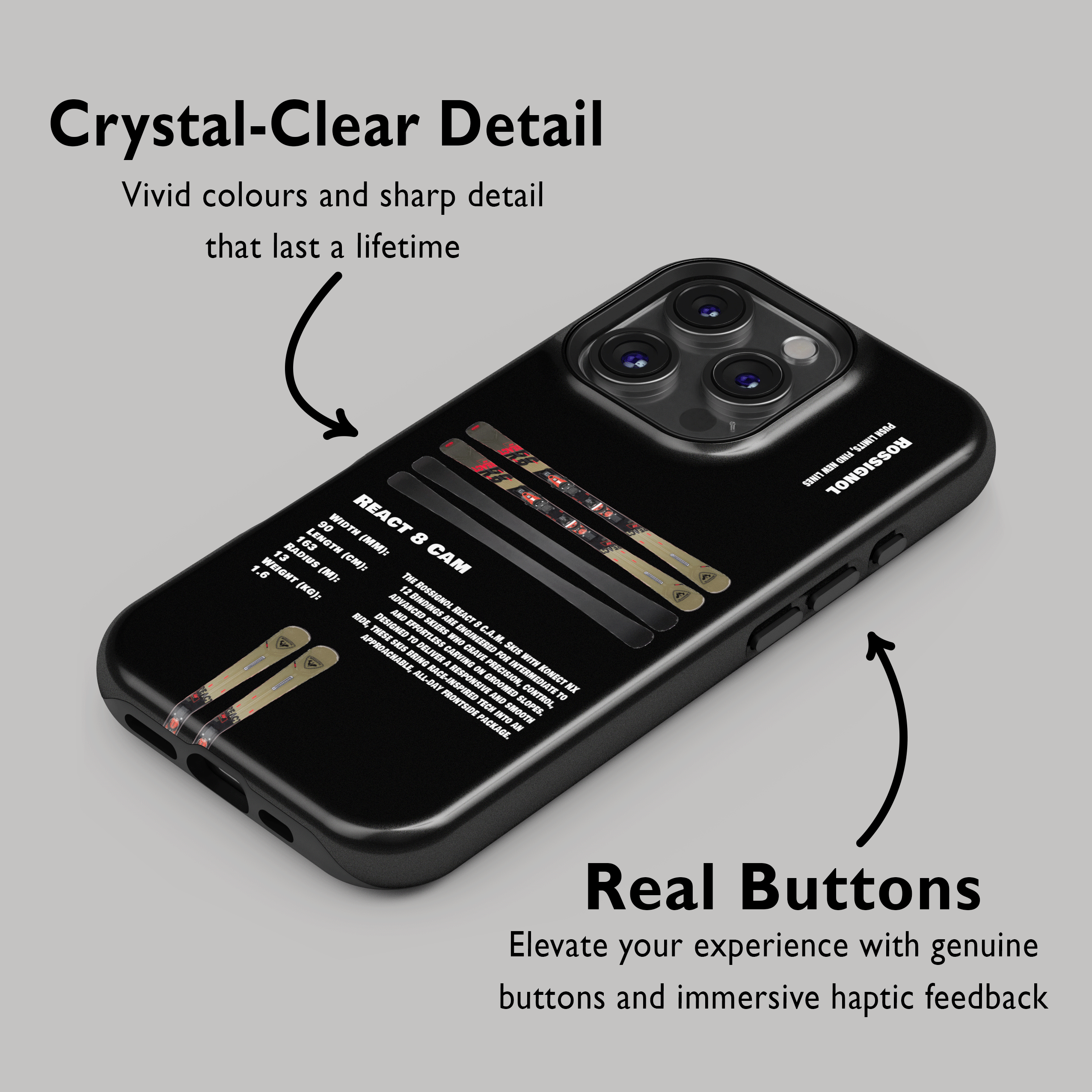 Rossignol React 8 Cam Ski Phone Case