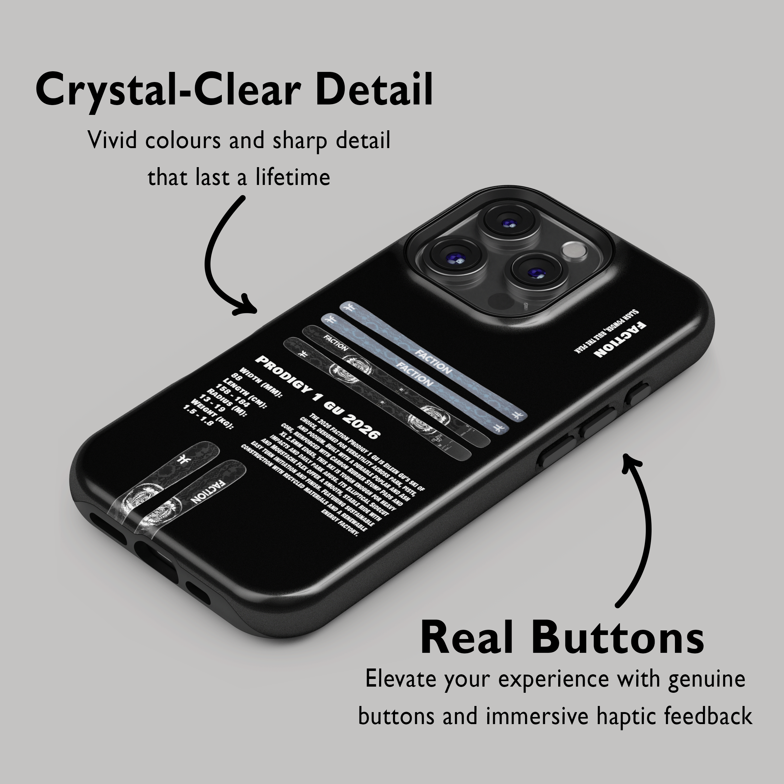 Faction Prodigy 1 Gu 2026 Ski Phone Case