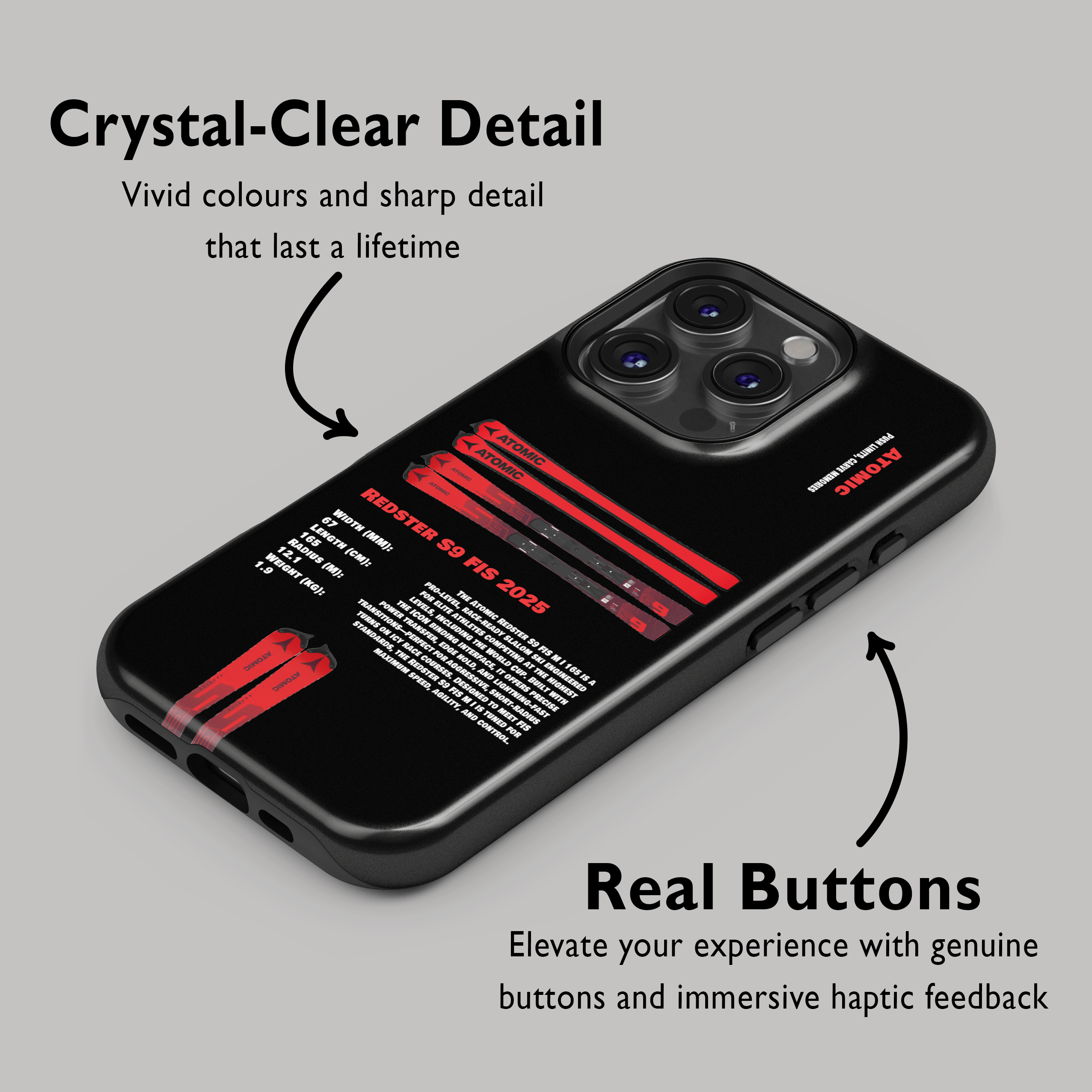Atomic Redster S9 FIS 2025 Ski Phone Case