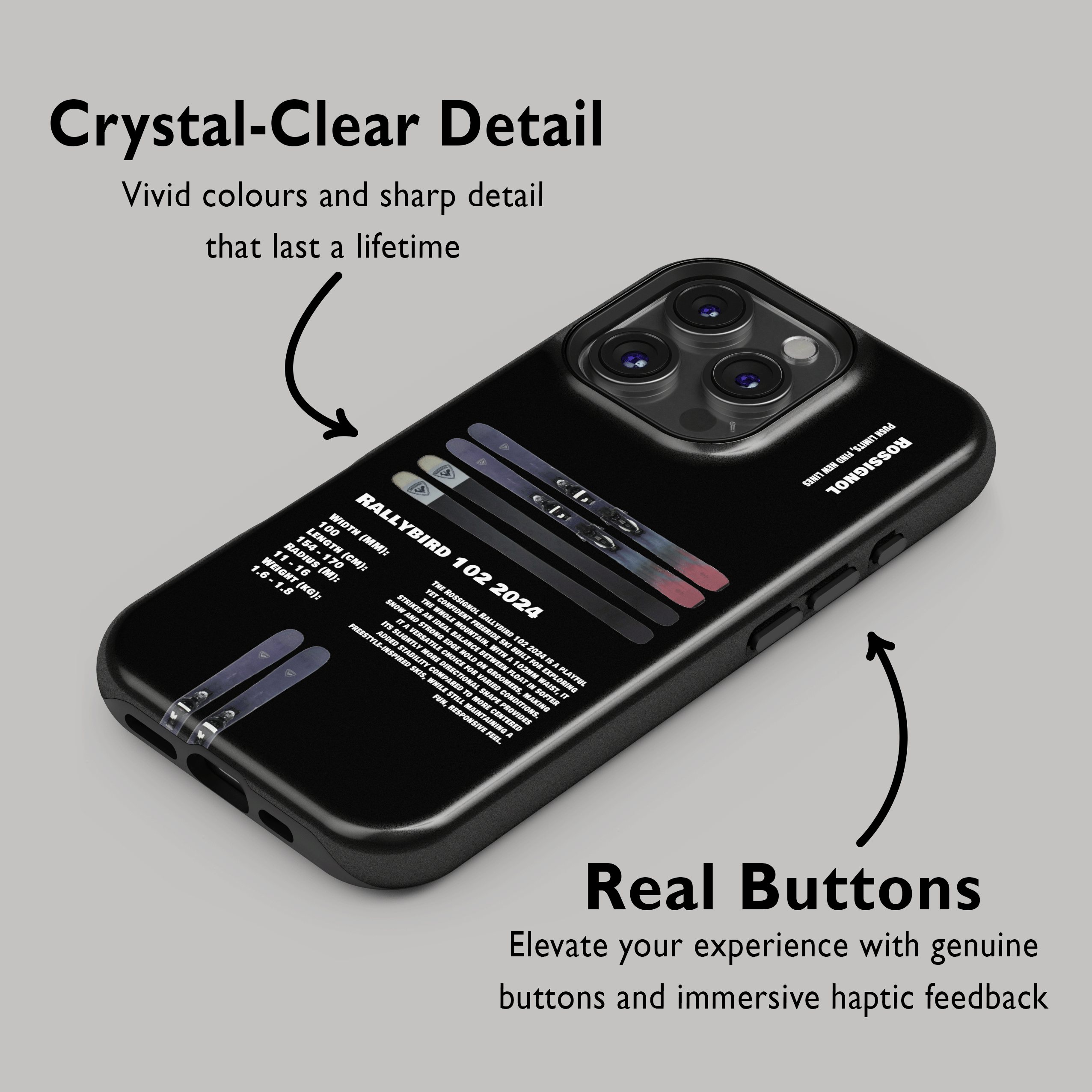 Rossignol Rallybird 102 2024 Ski Phone Case