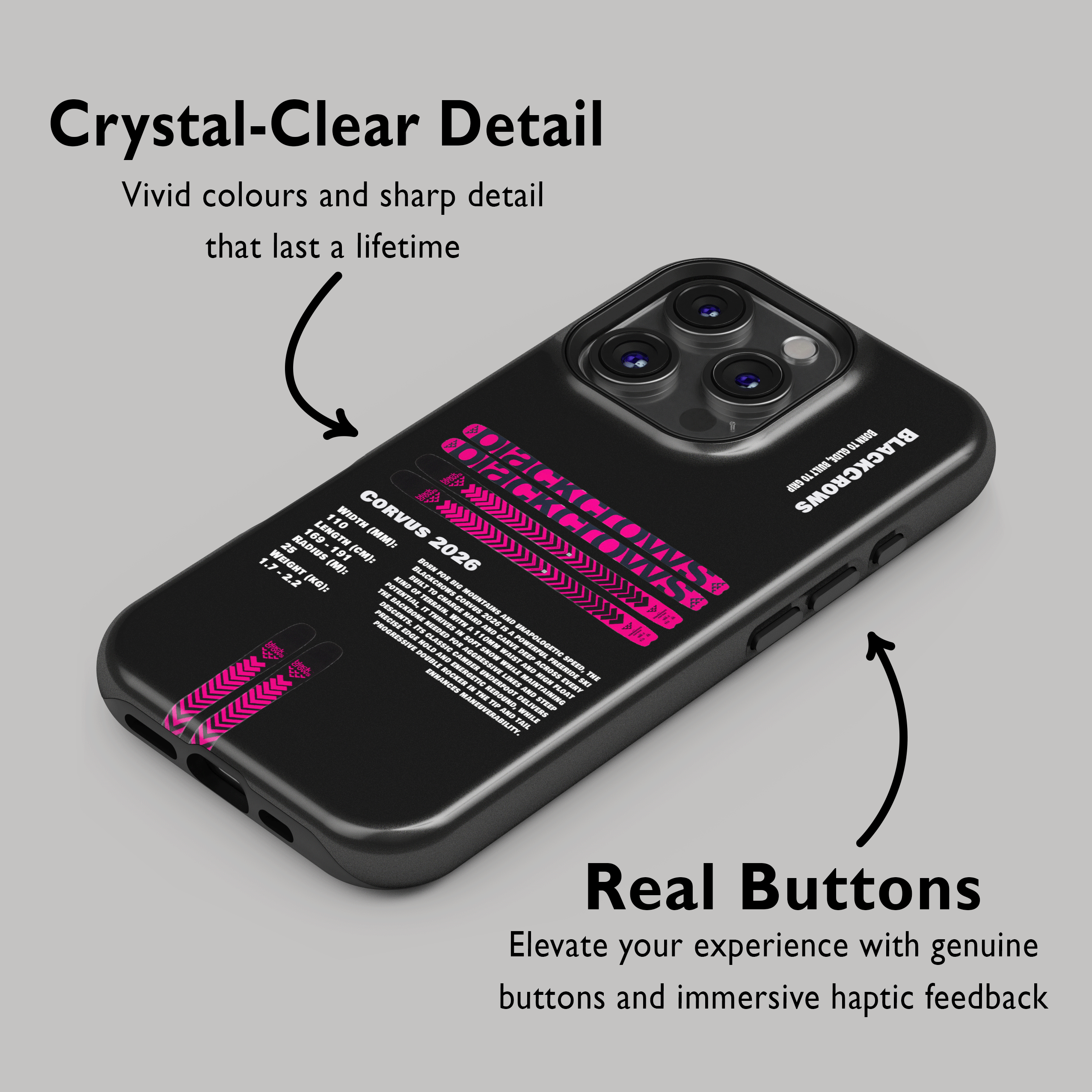BlackCrows Corvus 2026 Ski Phone Case
