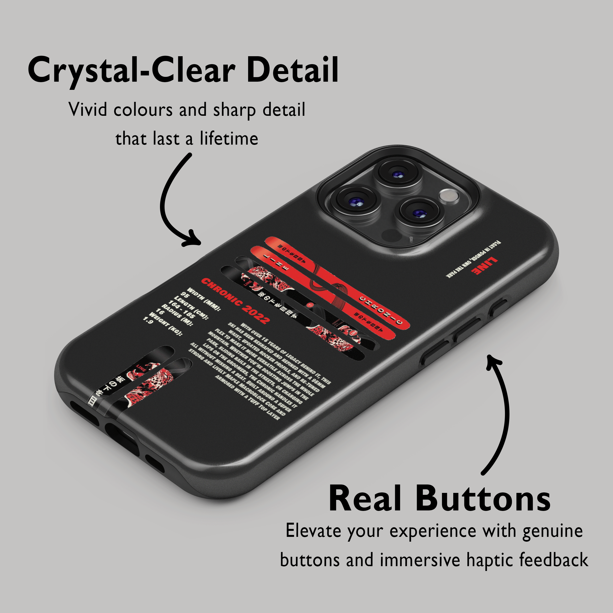Line Chronic 2022 Ski Phone Case