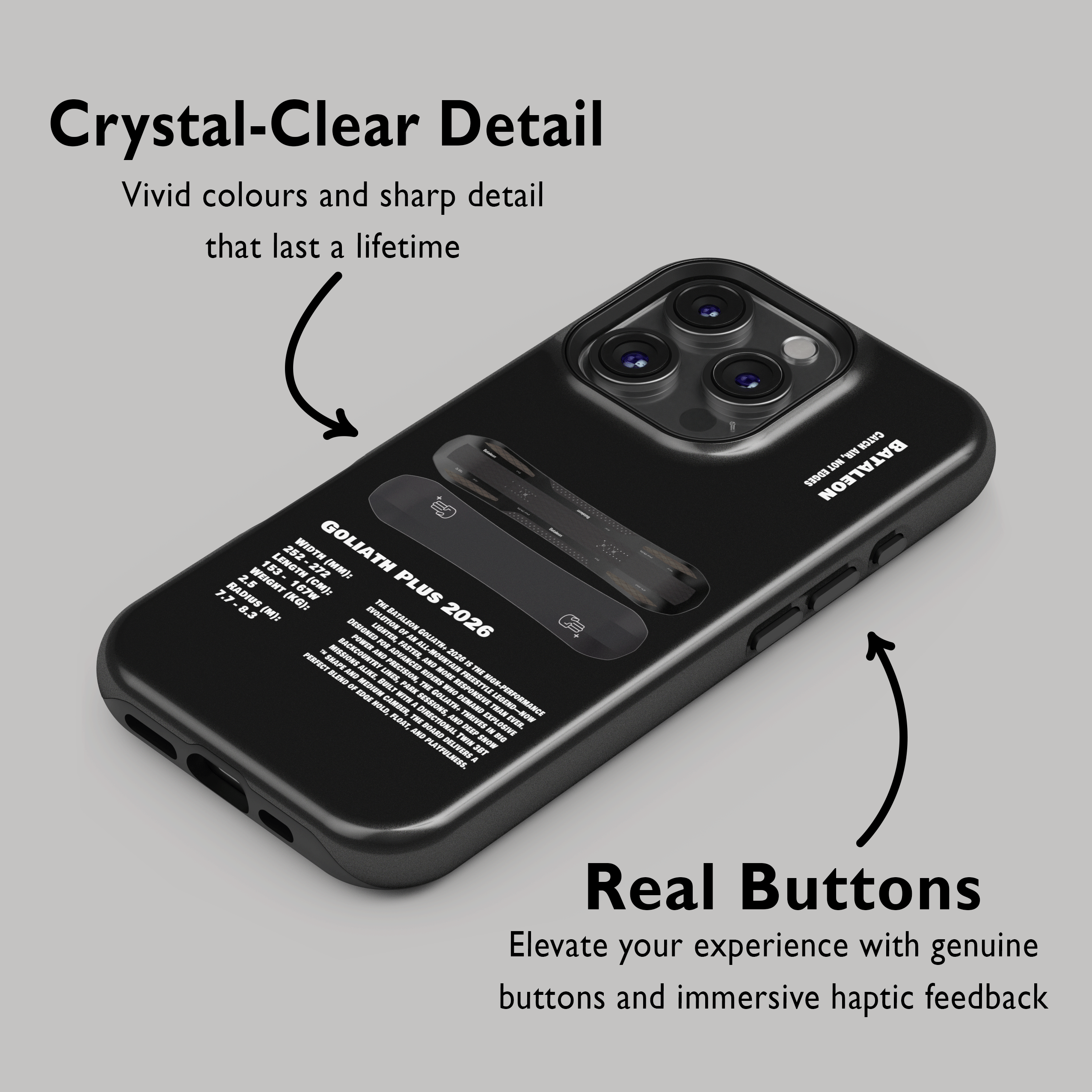 Étui de téléphone Bataleon Evil Twin Plus Snowboard