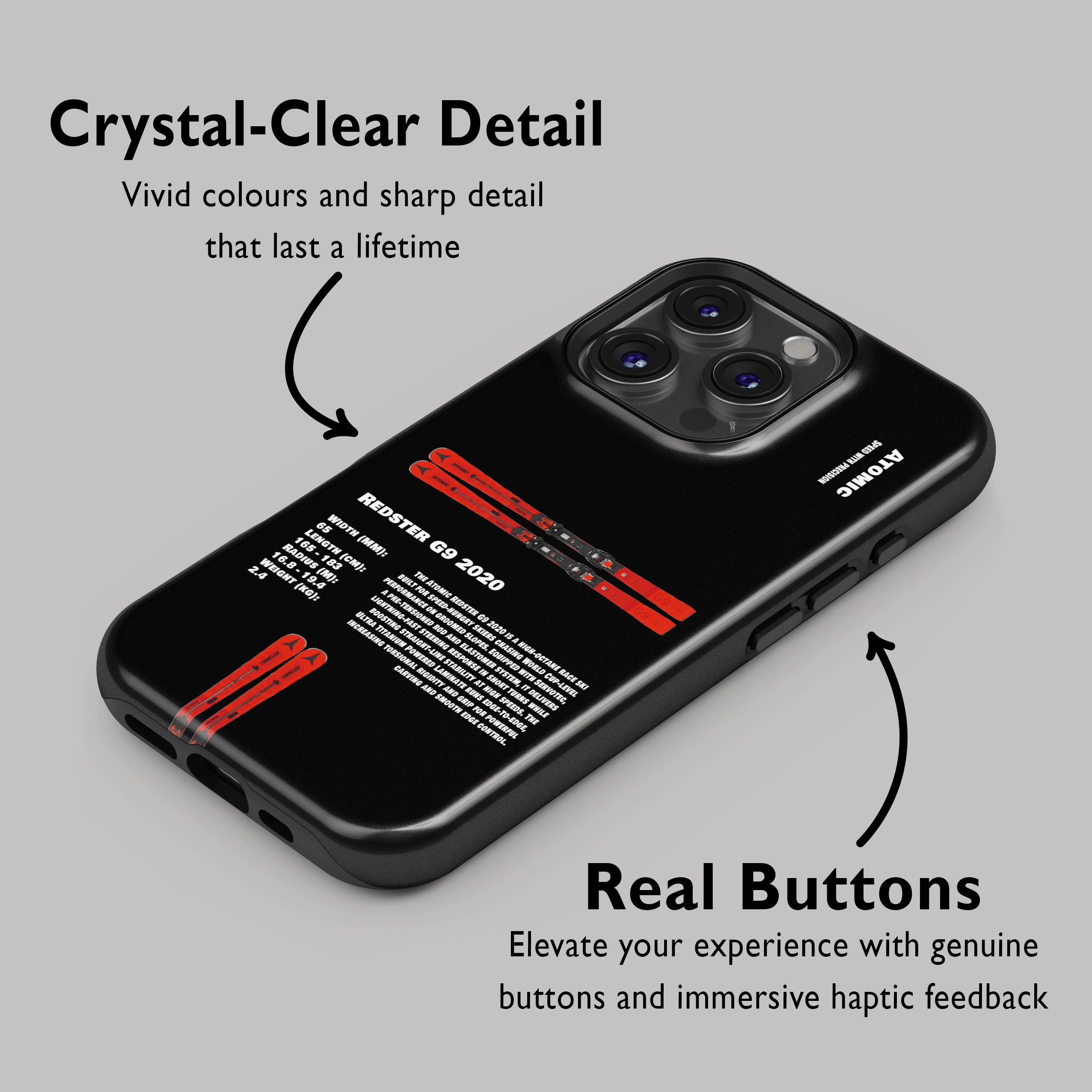 Atomic Redster G9 2020 Ski Phone Case
