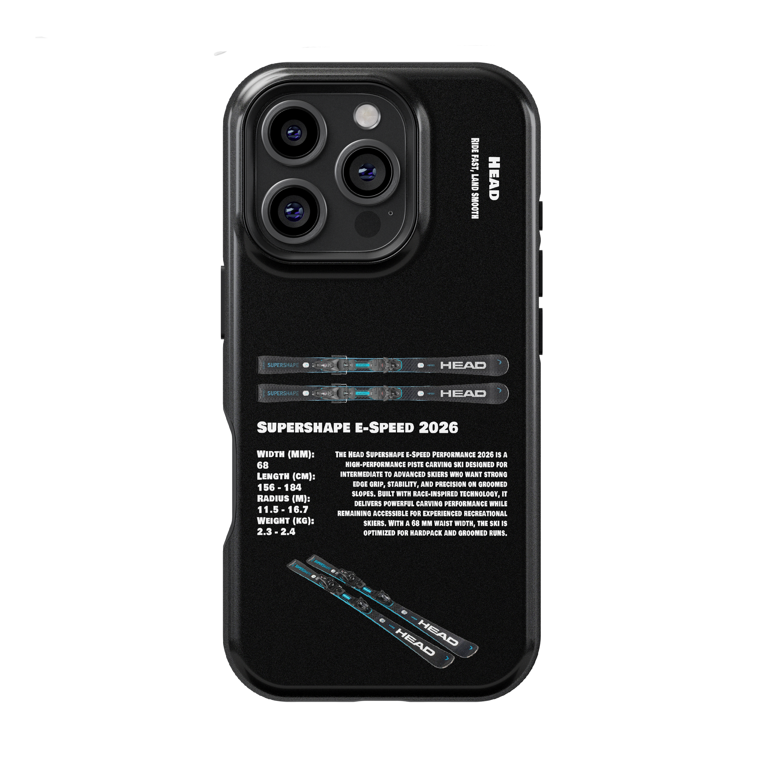 Head Supershape eSpeed Performance 2026 Ski Phone Case