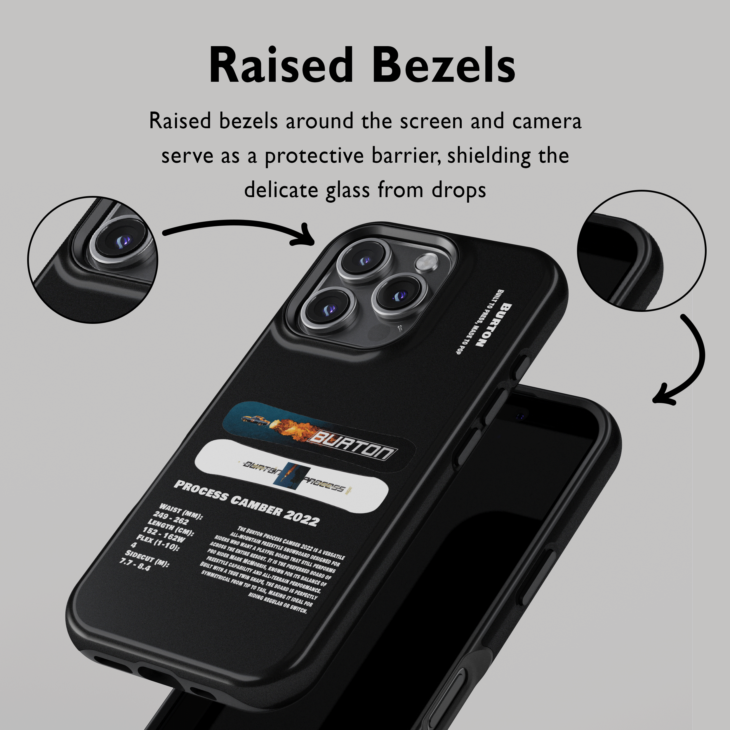 Burton Process Camber 2022 Snowboard Phone Case