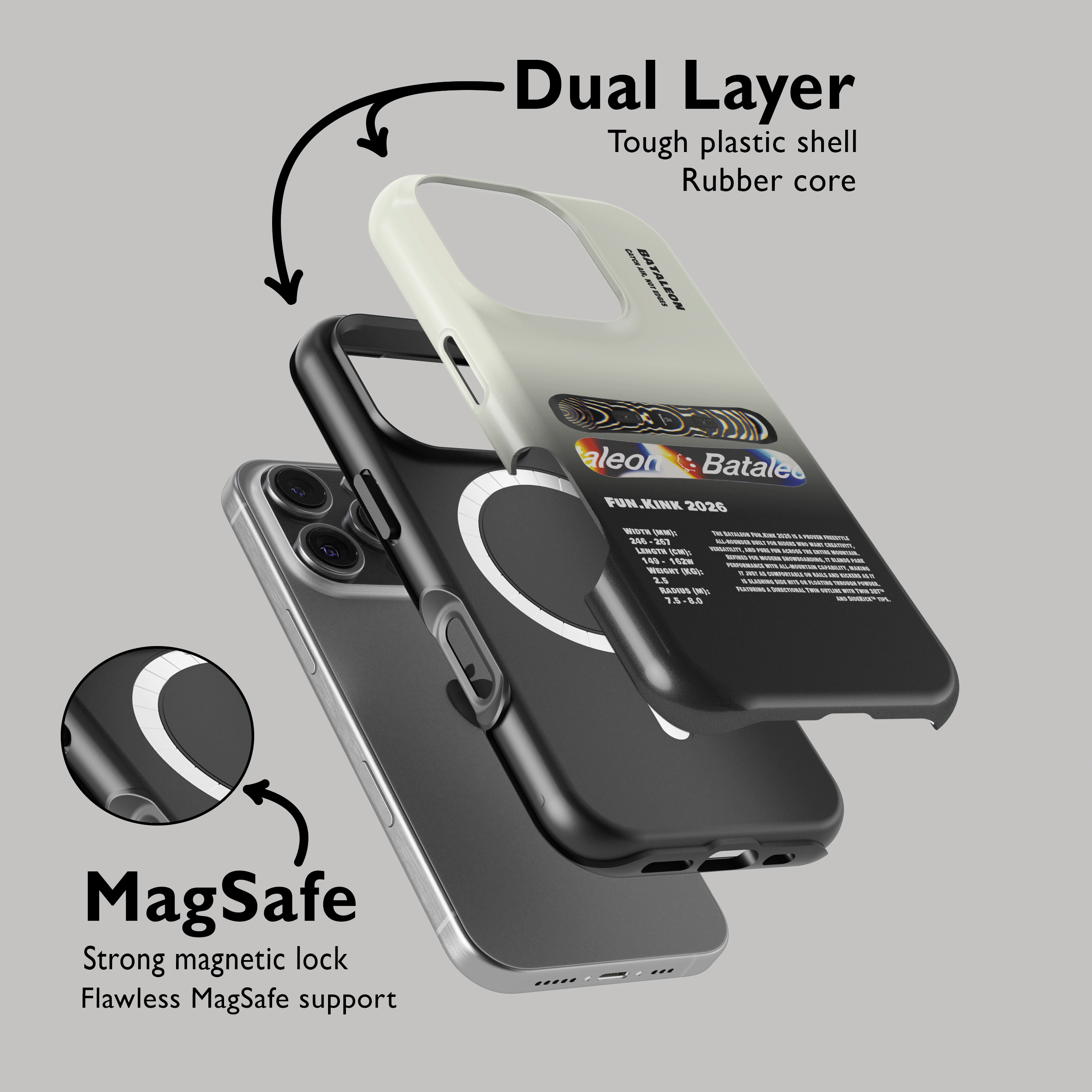 Bataleon FunKink 2026 Snowboard Phone Case