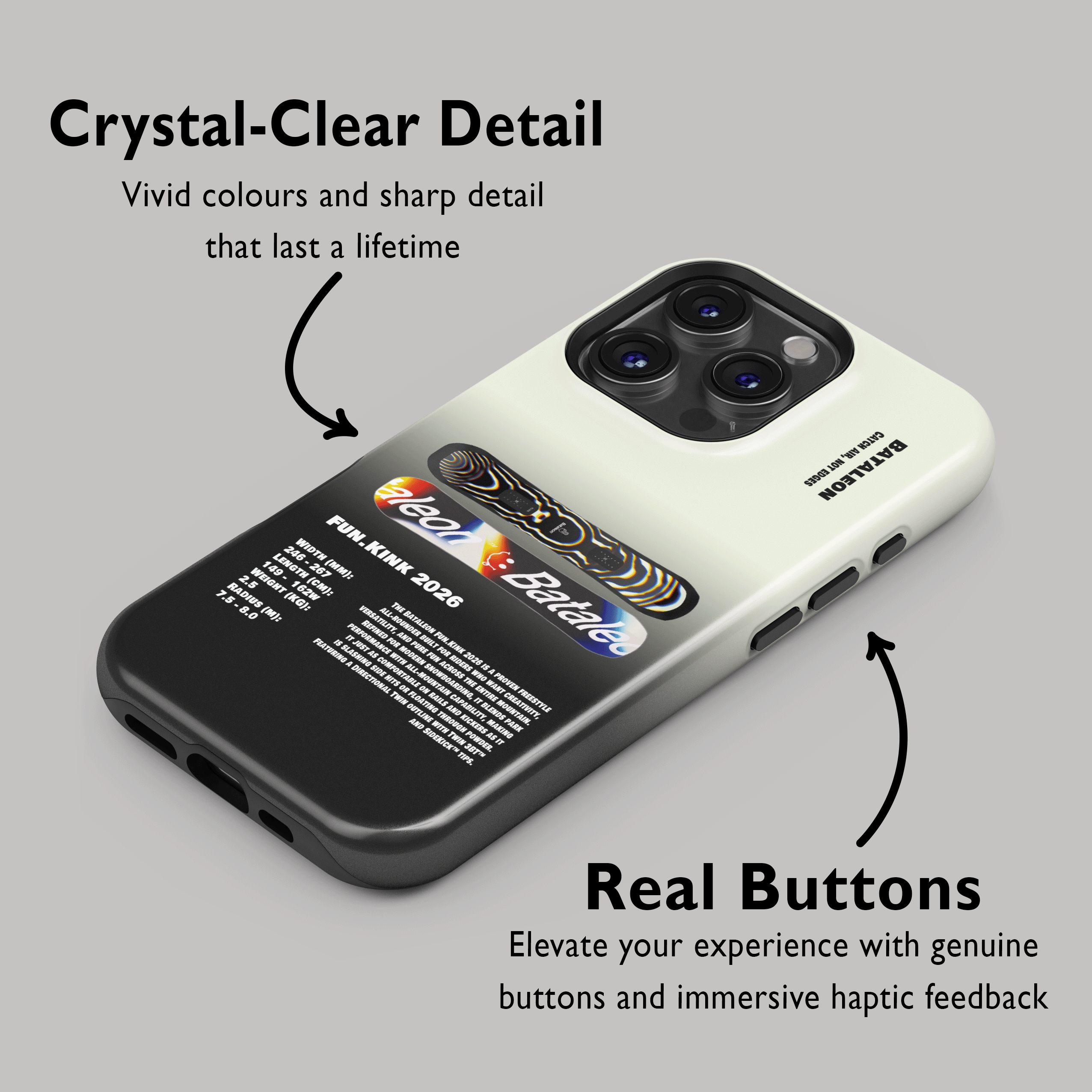Bataleon FunKink 2026 Snowboard Phone Case