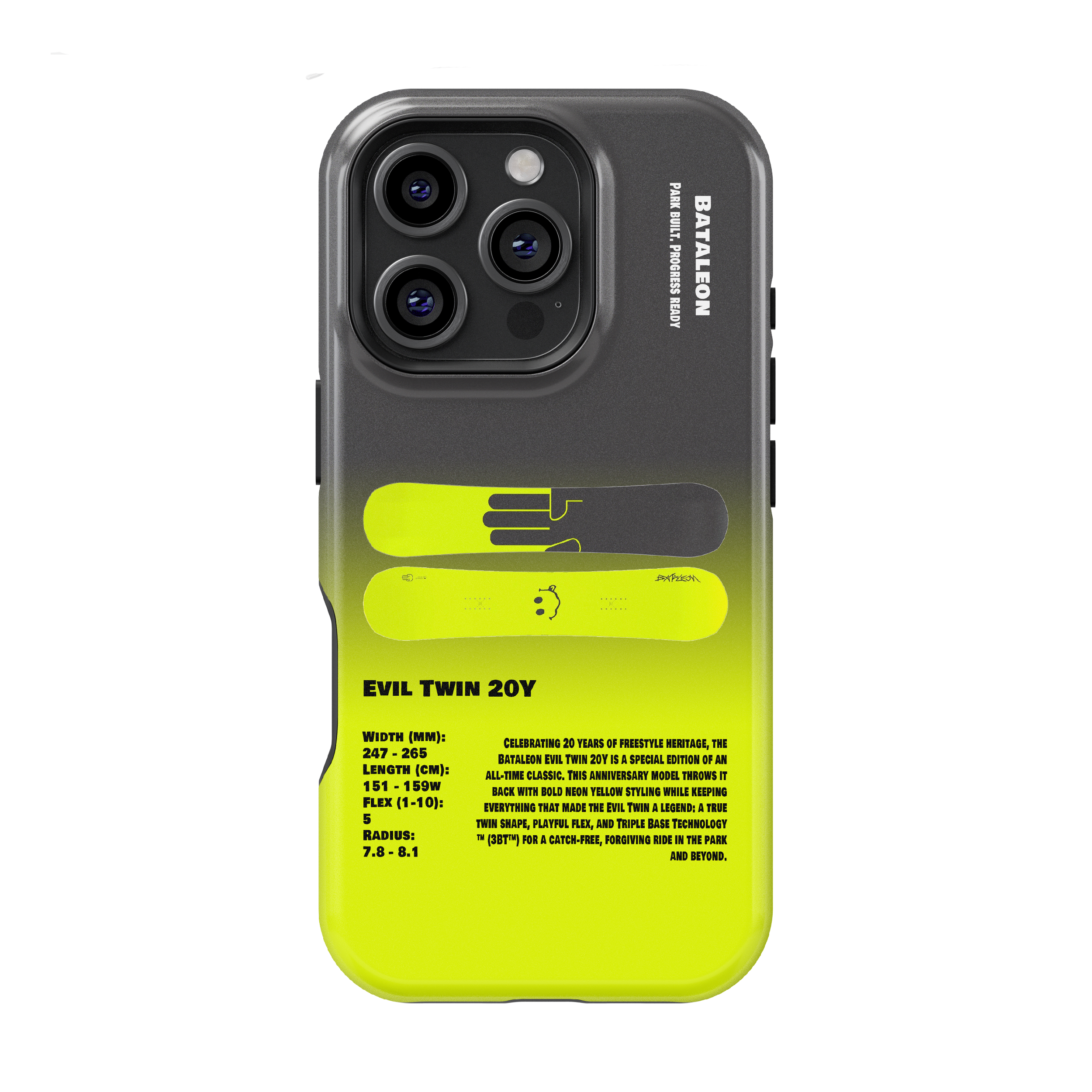 Étui de téléphone Bataleon Evil Twin Plus Snowboard