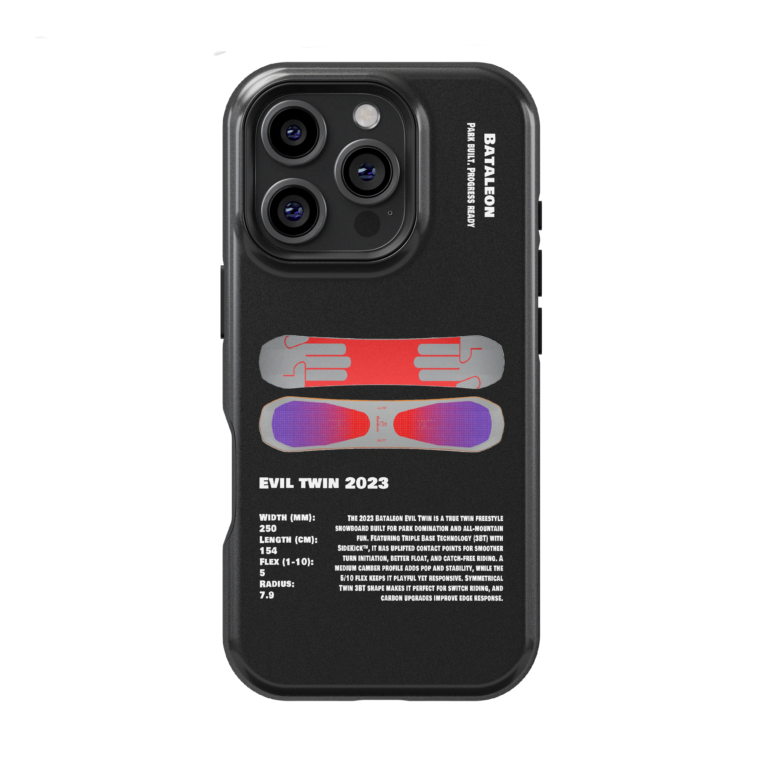 Étui de téléphone Bataleon Evil Twin Plus Snowboard