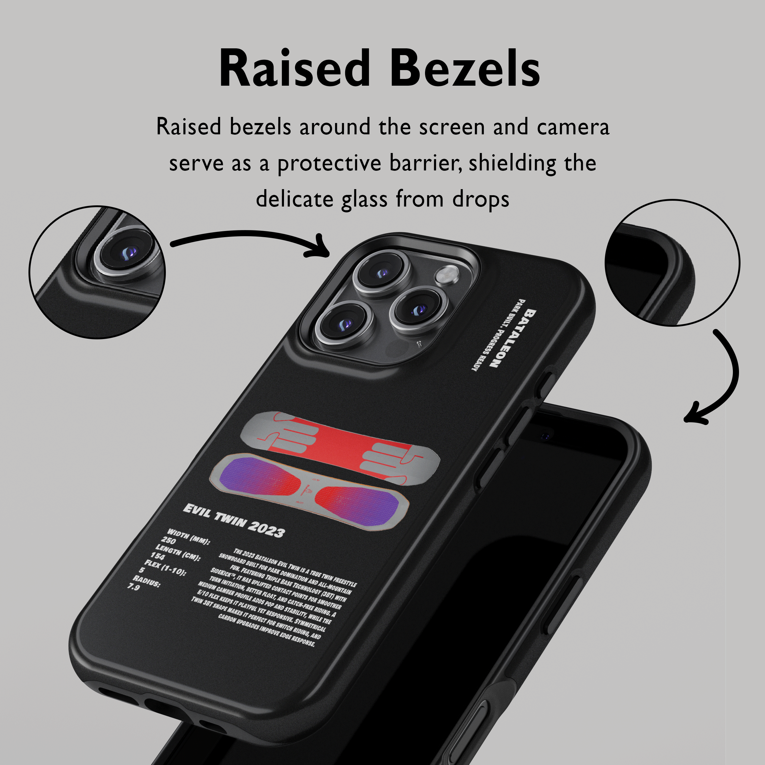 Étui de téléphone Bataleon Evil Twin Plus Snowboard