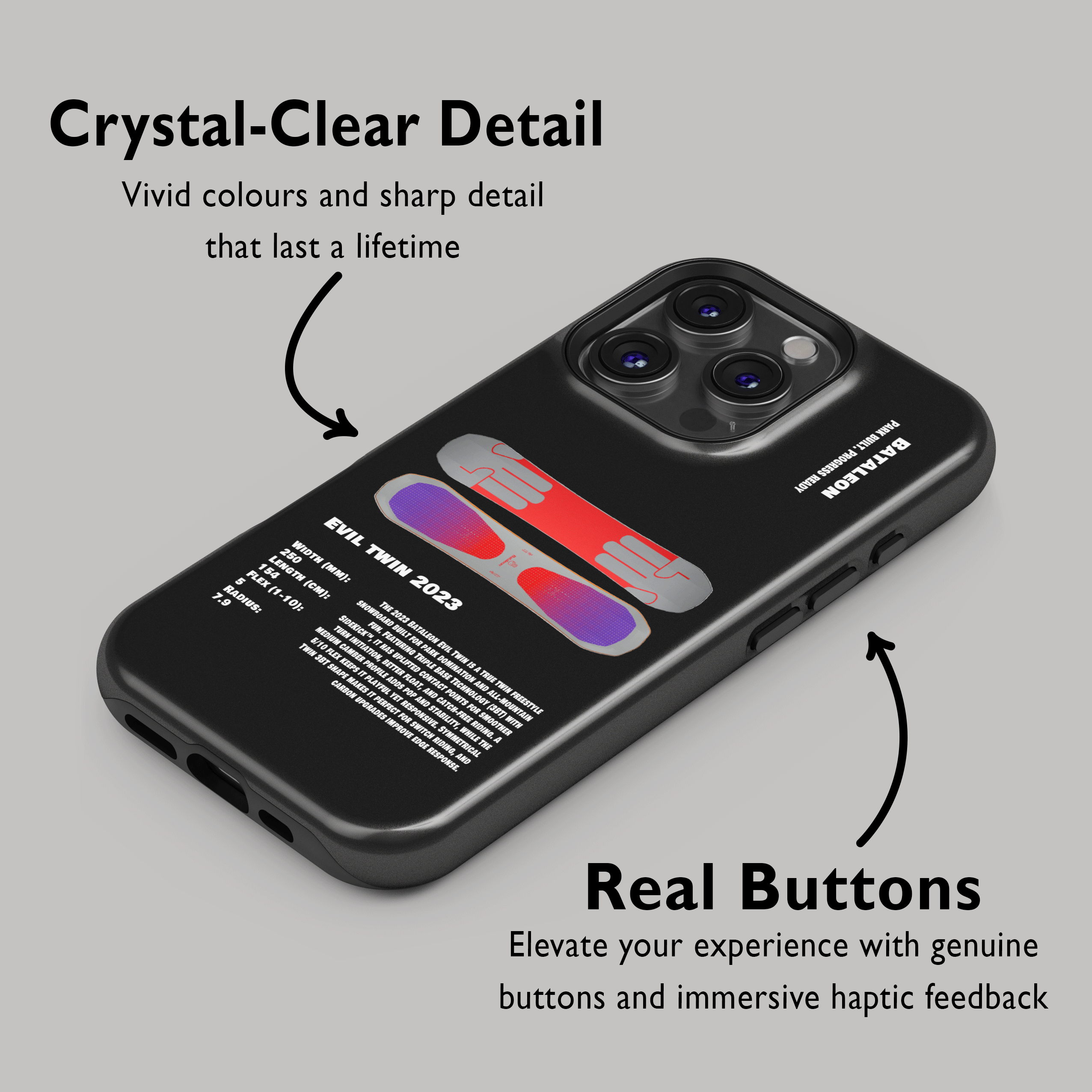Étui de téléphone Bataleon Evil Twin Plus Snowboard