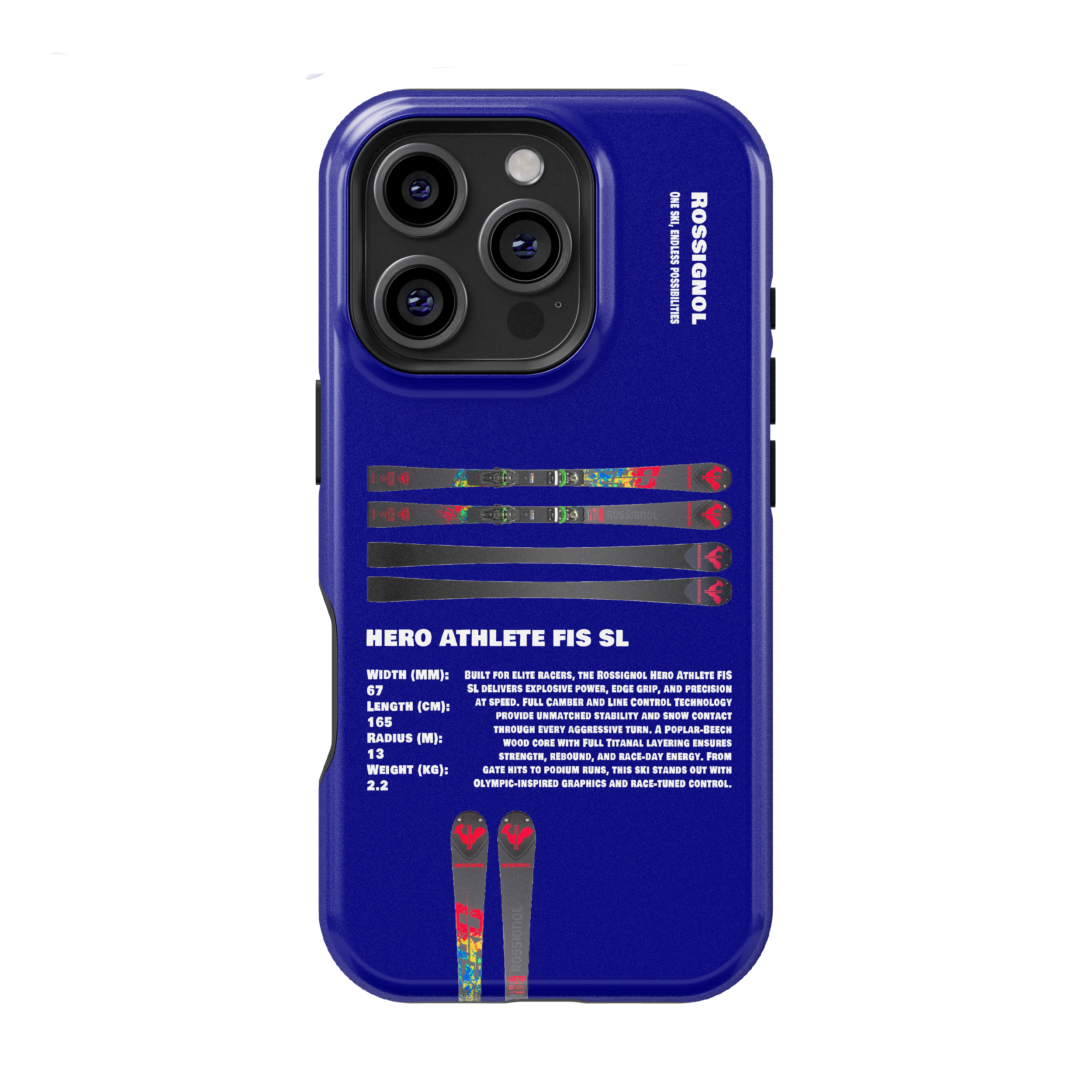 Rossignol Hero Athlete FIS SL Ski Phone Case