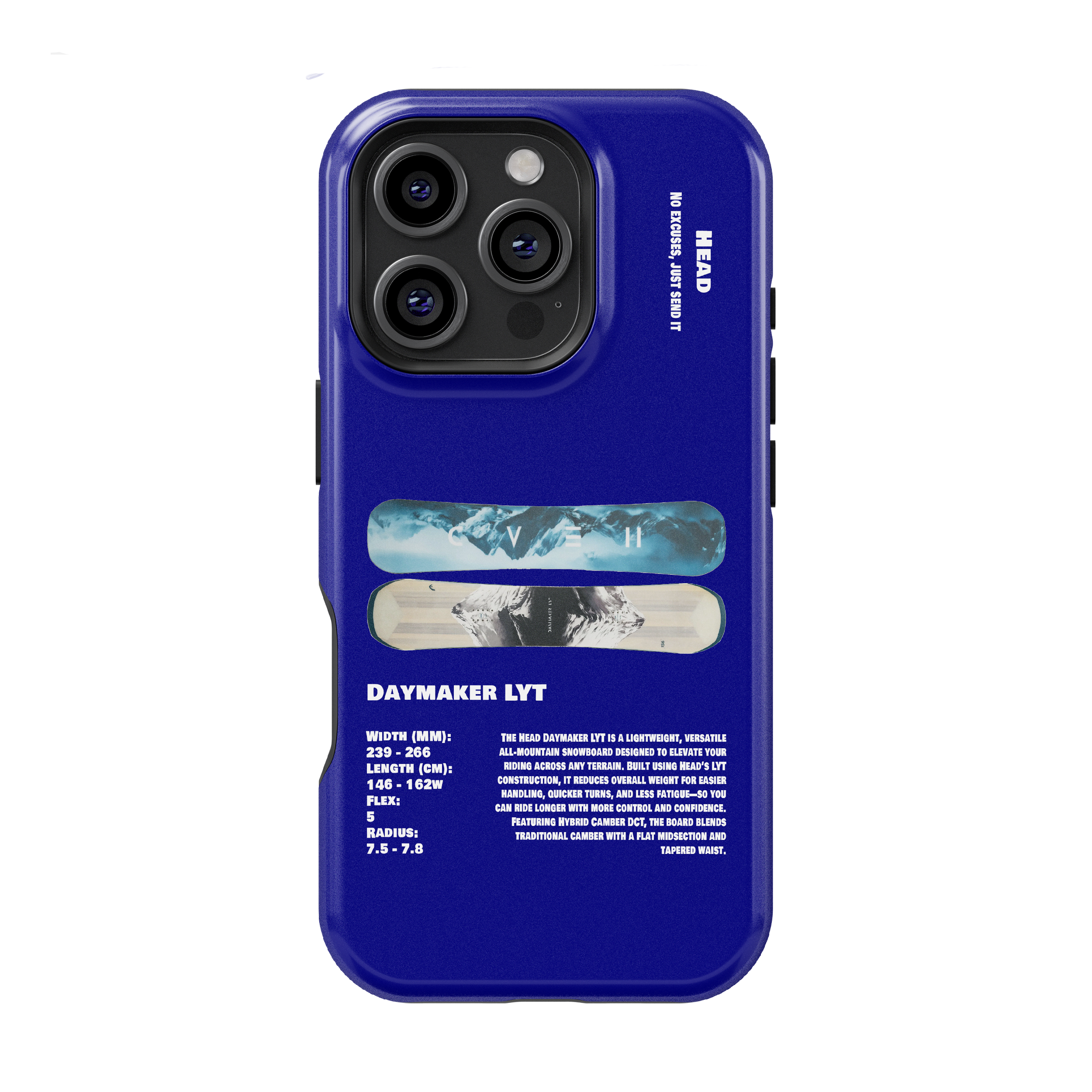 Head Daymaker LYT Snowboard Phone Case