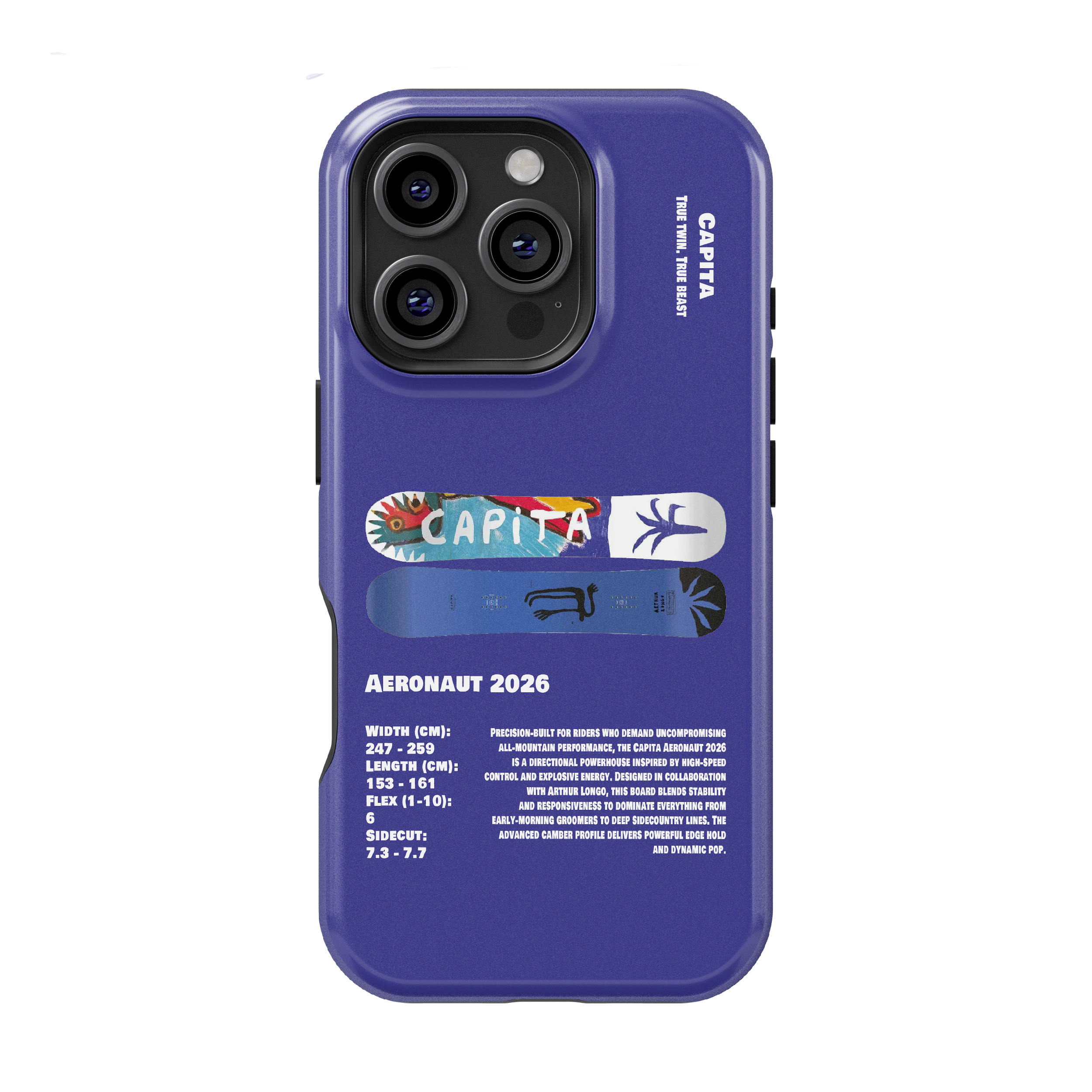 Capita Aeronaut 2026 Snowboard Phone Case